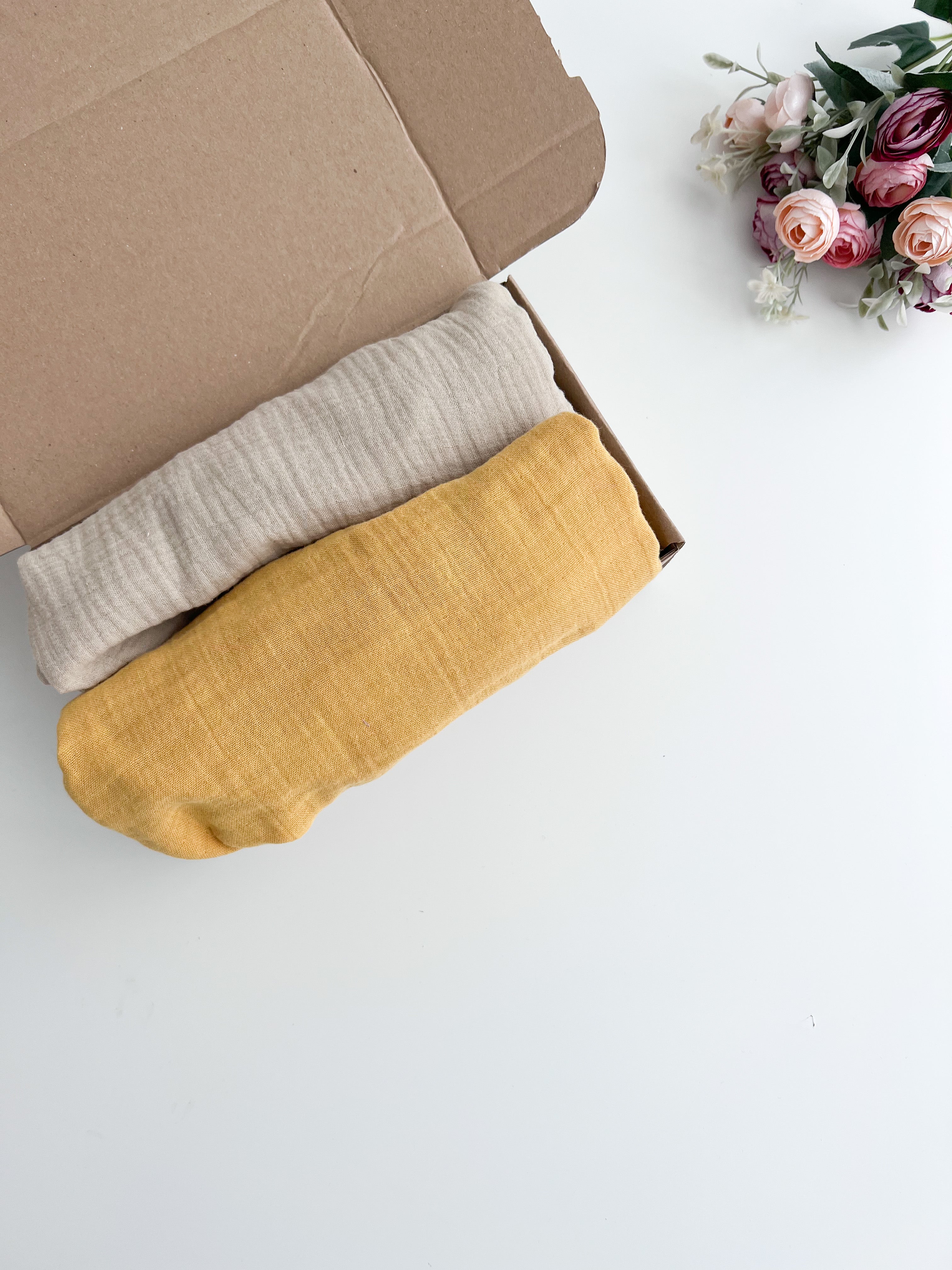 Crib Sheets - Yellow | Gray