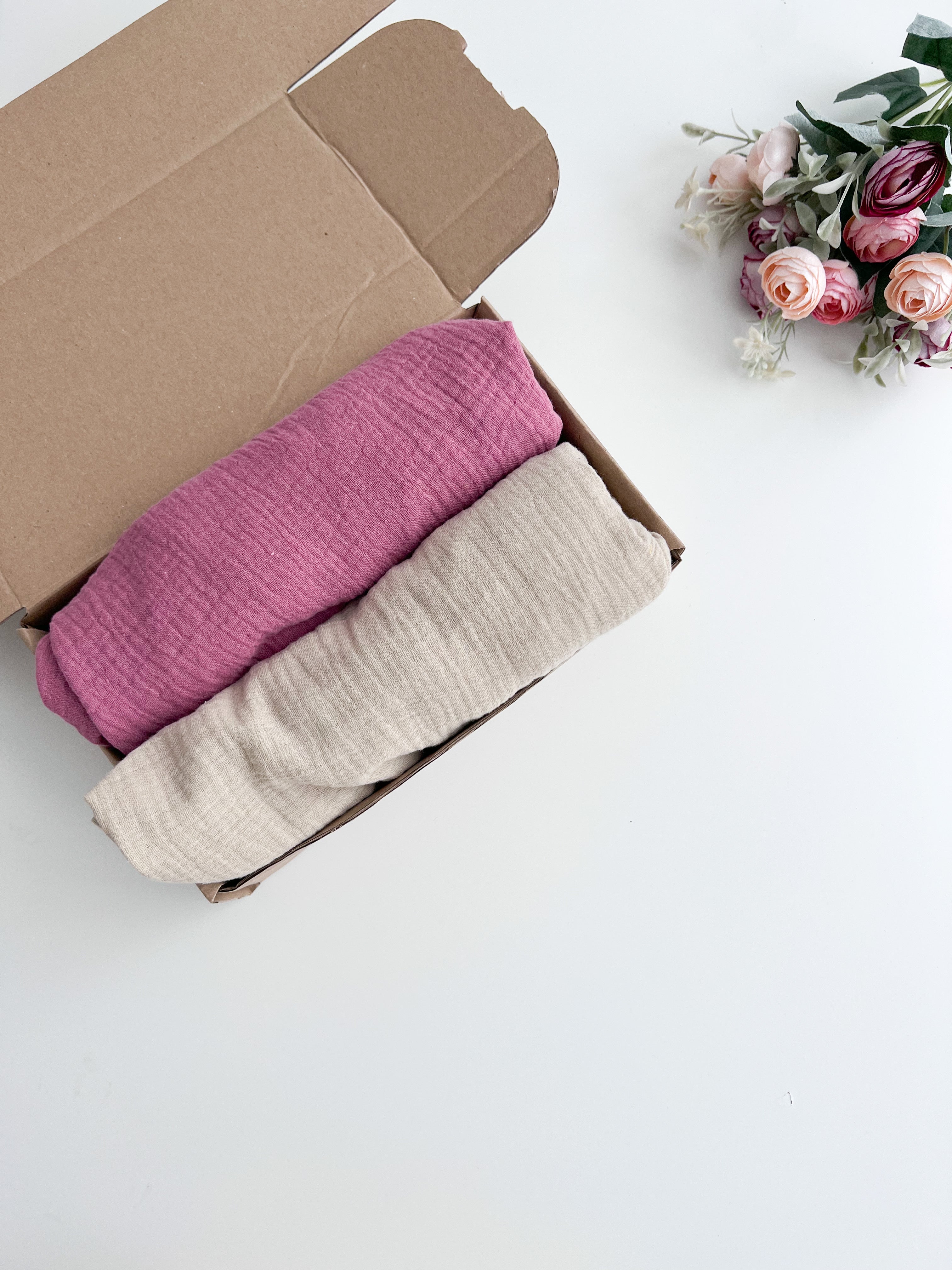Crib Sheets - Red | Gray
