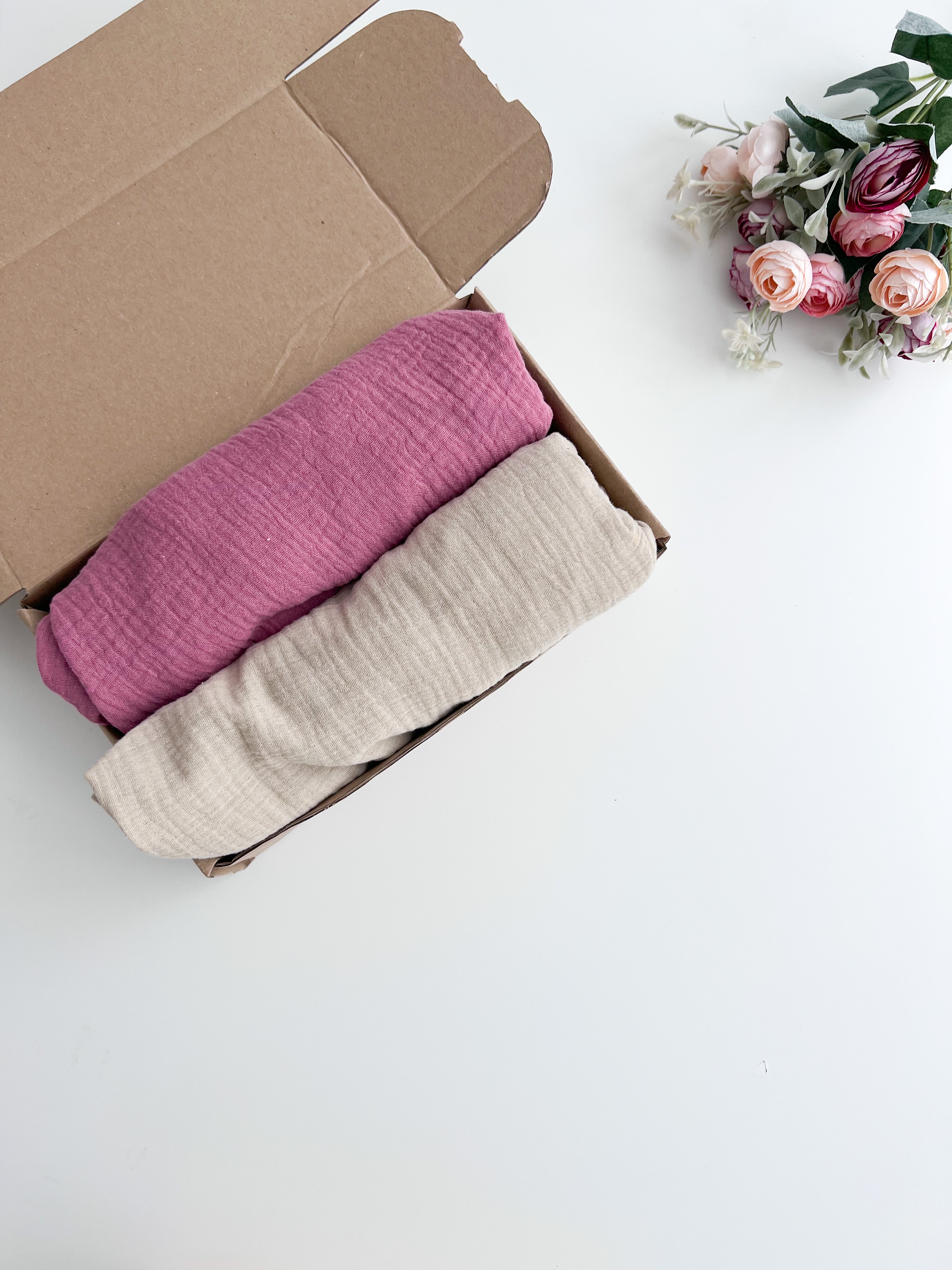 Crib Sheets - Red | Gray