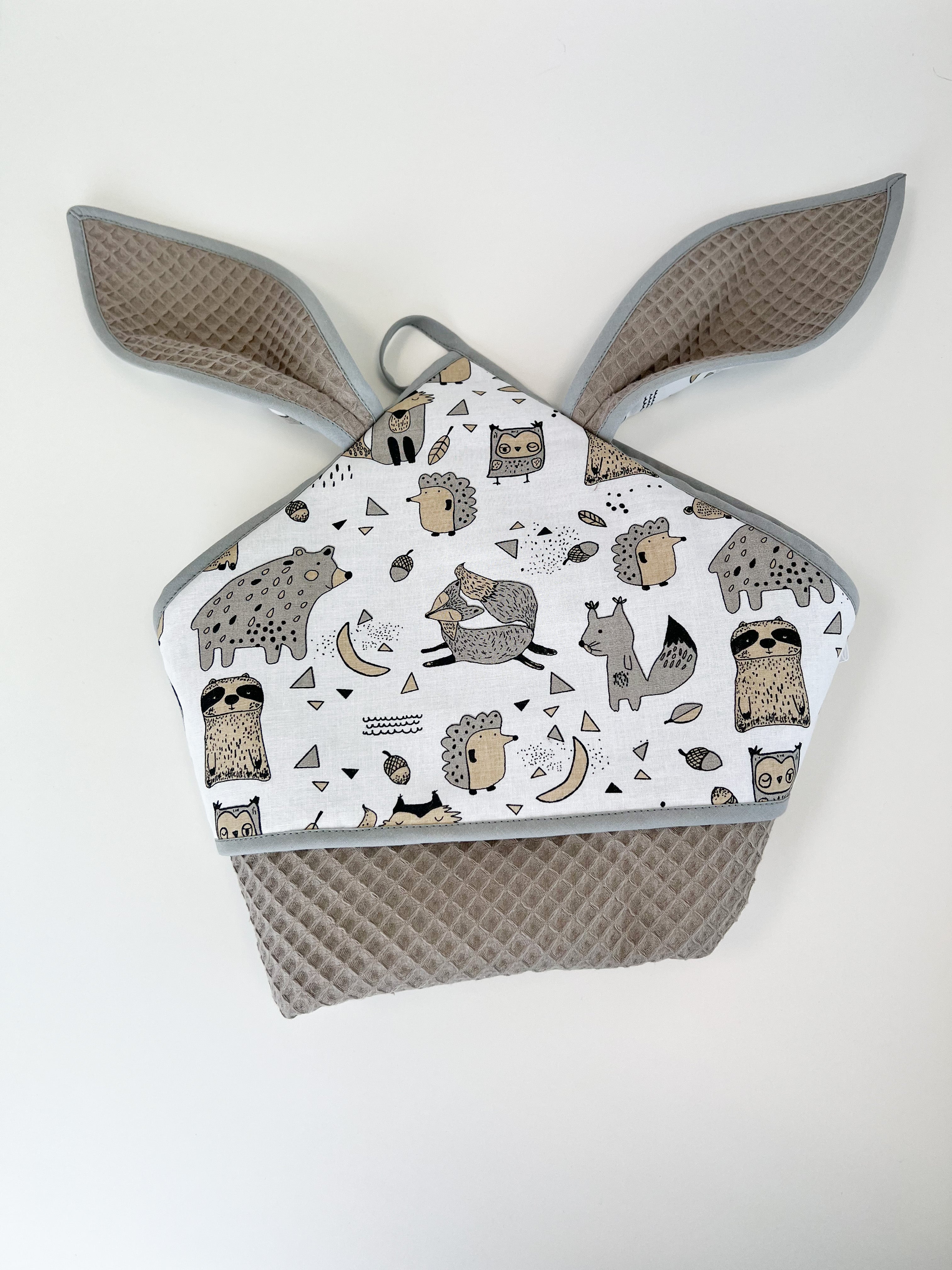 Baby Bath Towel- Forest