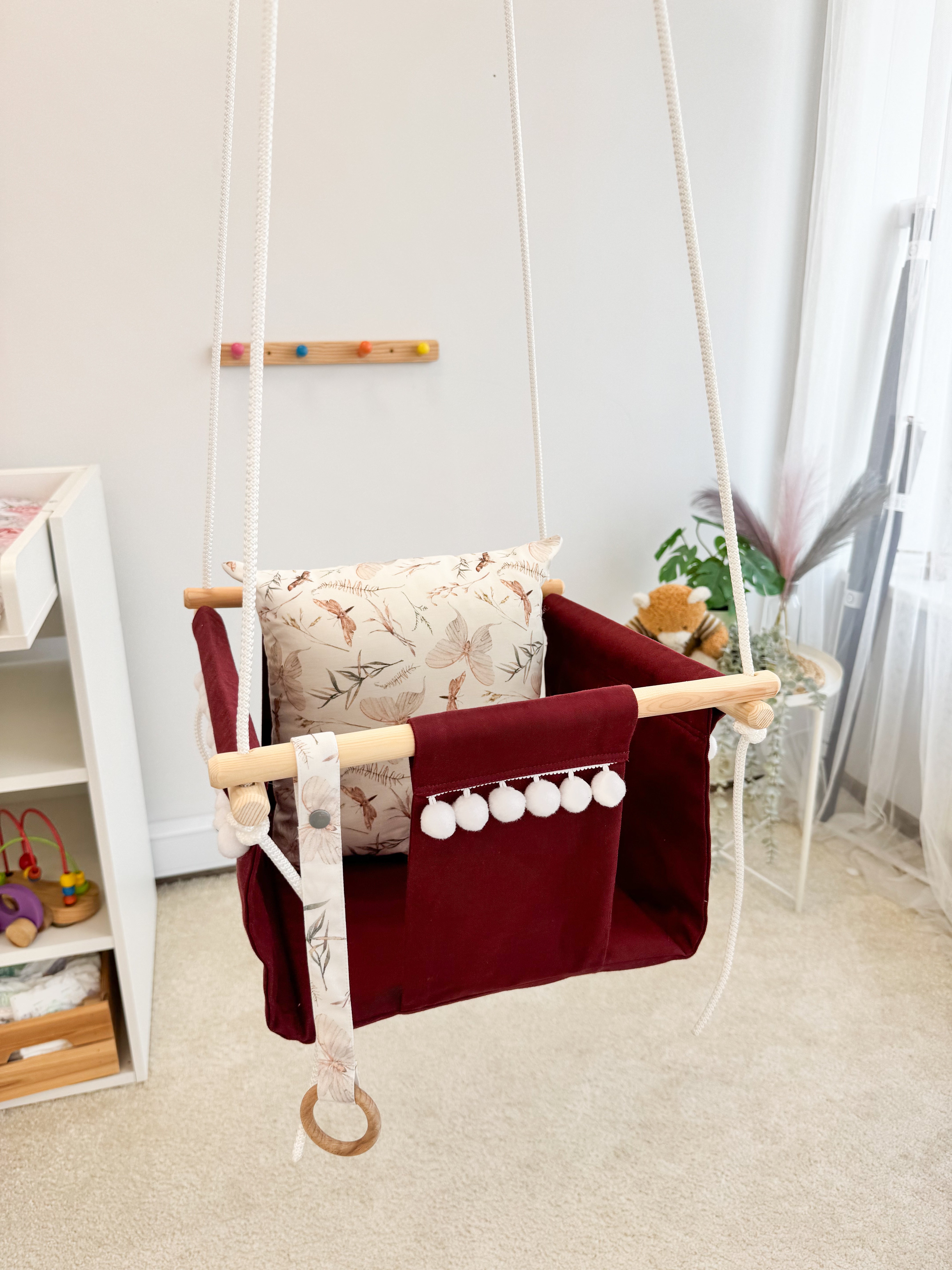 Bordo red Swing "Butterfly"