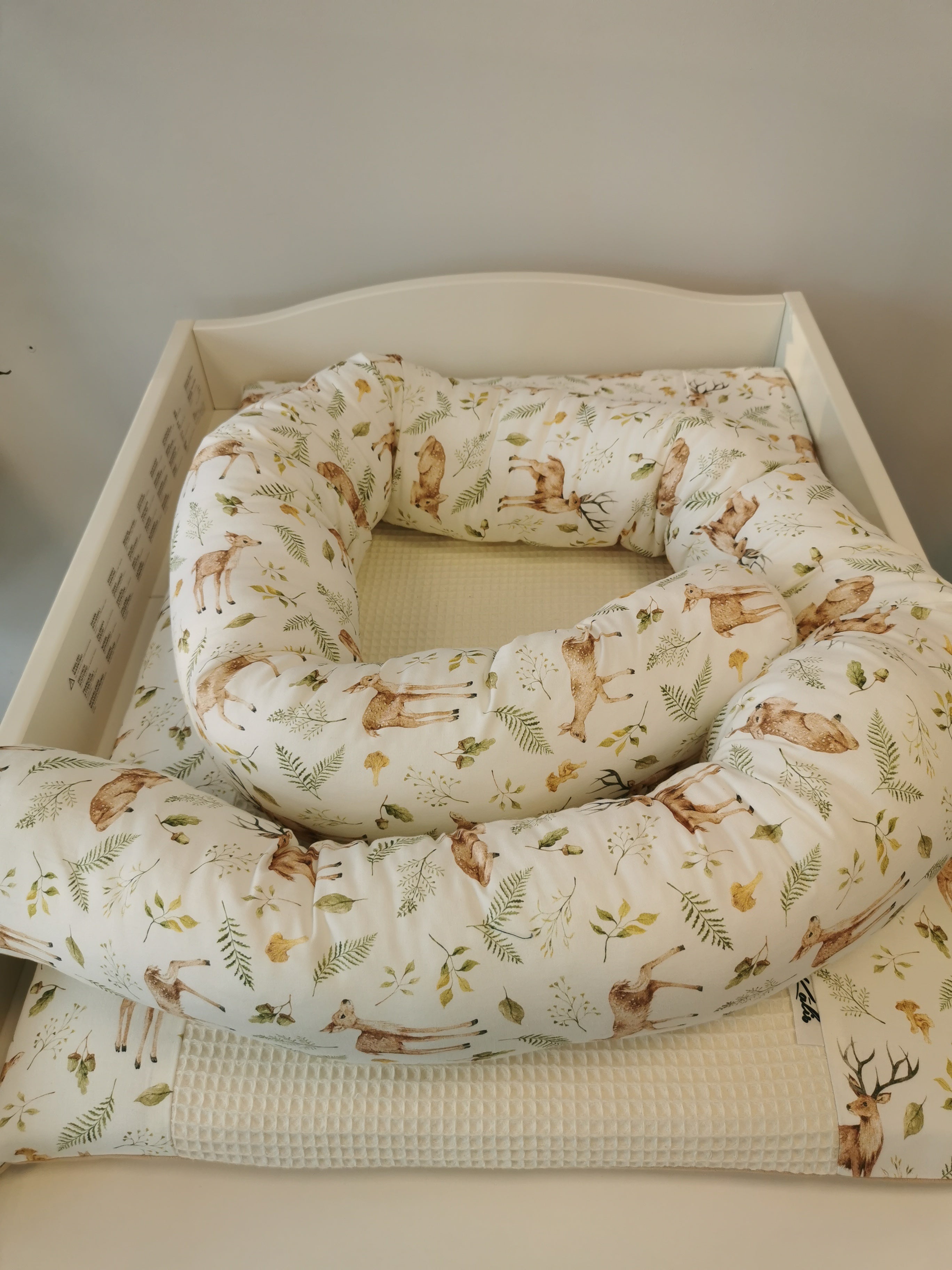 Cotton changing pad - deer