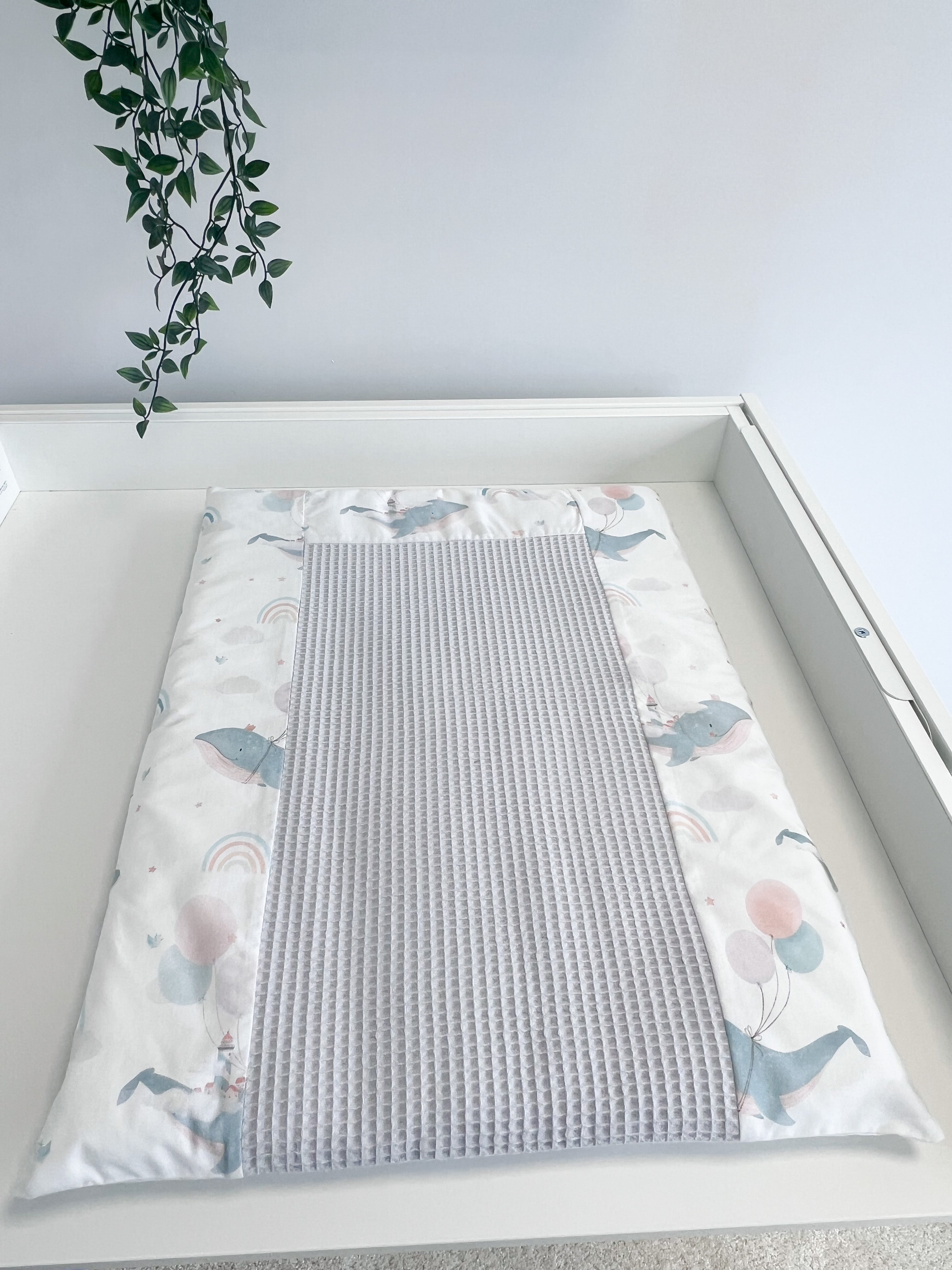 Cotton changing pad - Ballons
