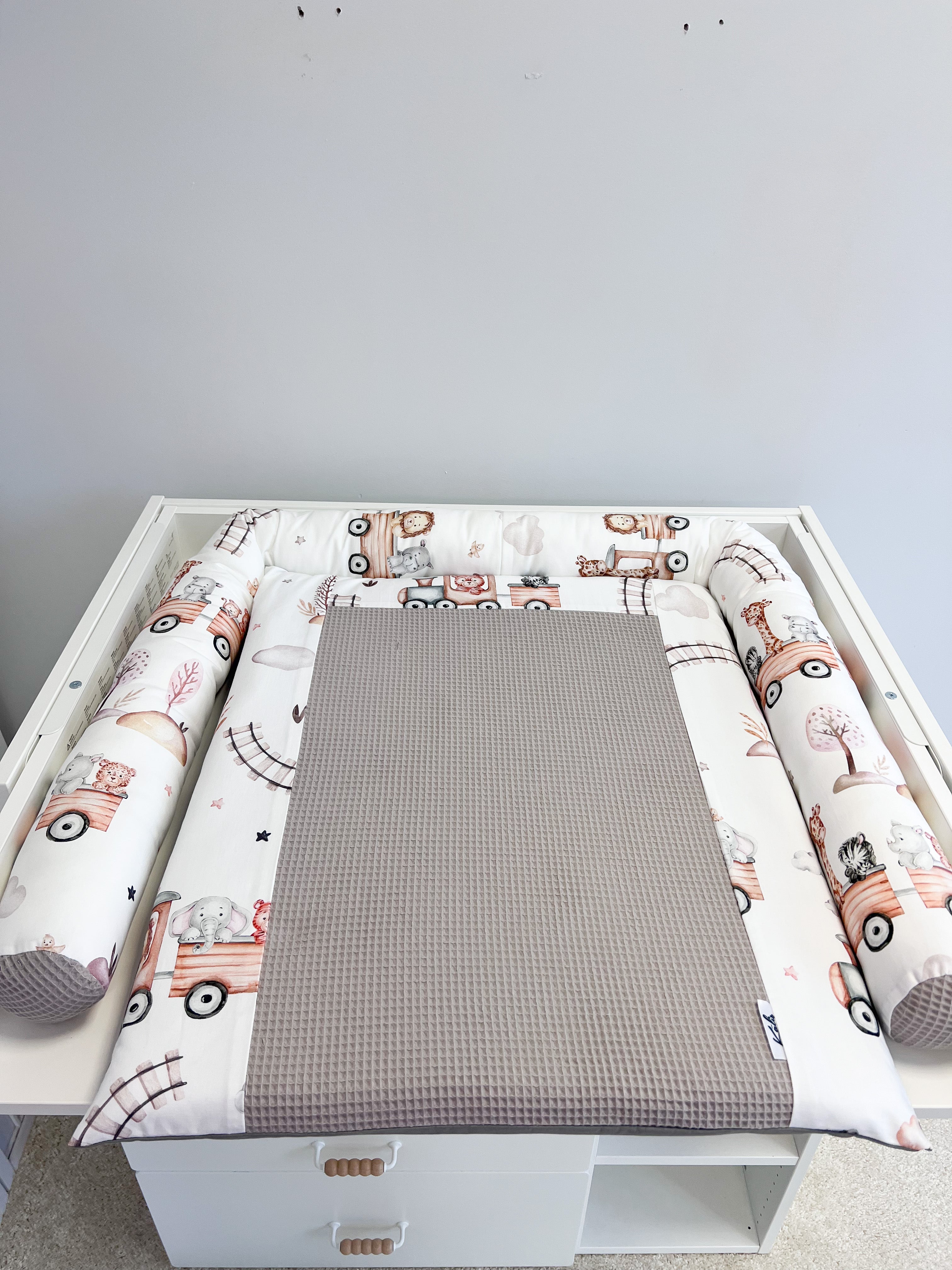 Cotton changing pad - Train