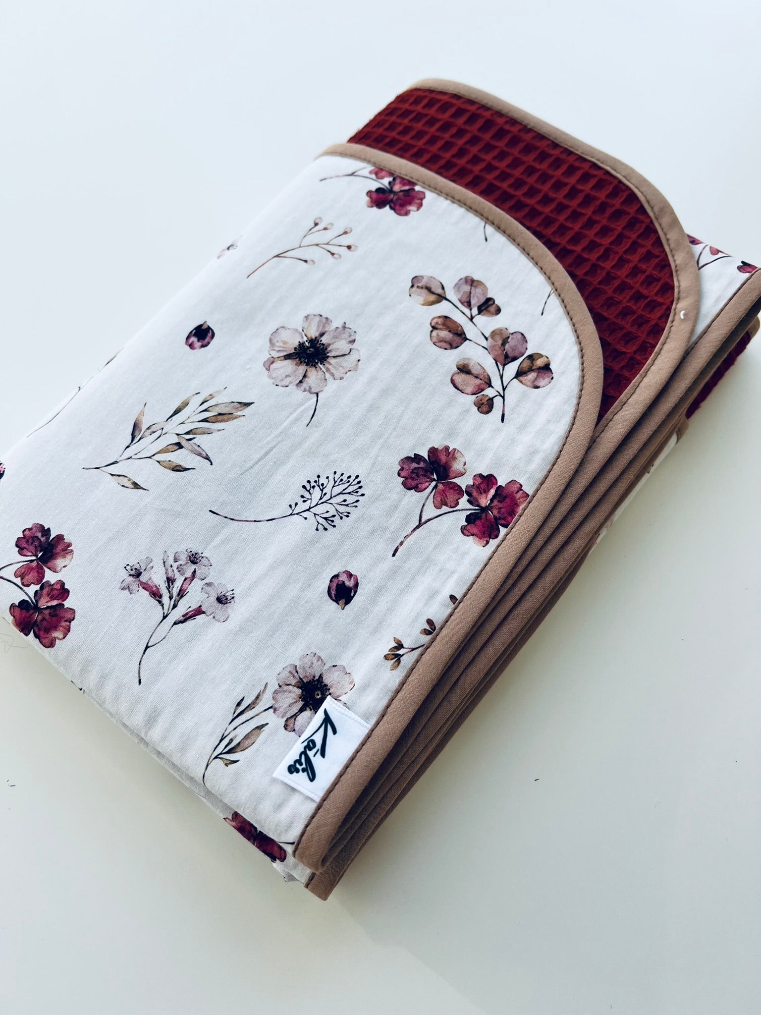 Cotton blanket "Meadow flowers"