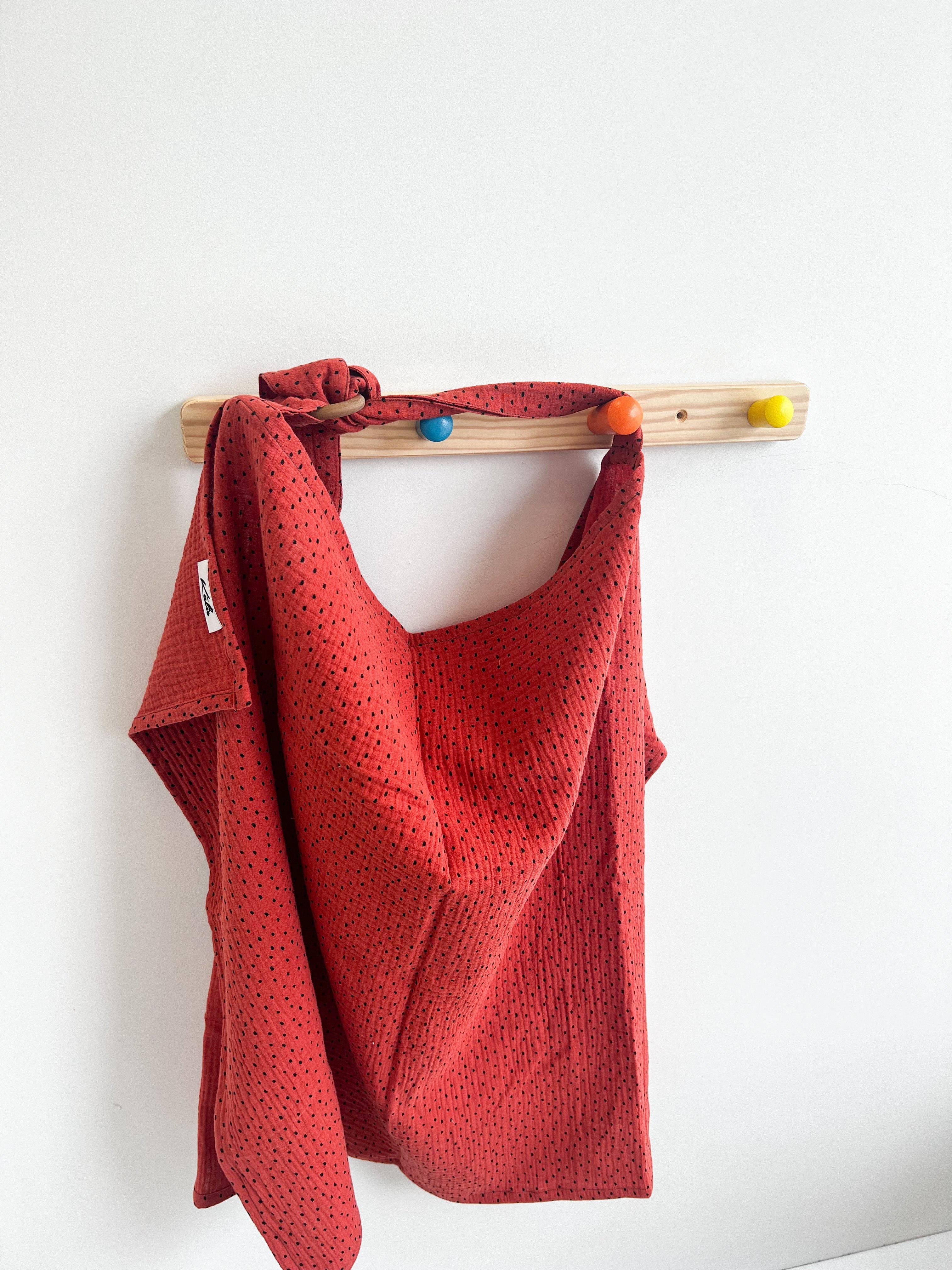 Breastfeeding cover - Brick red