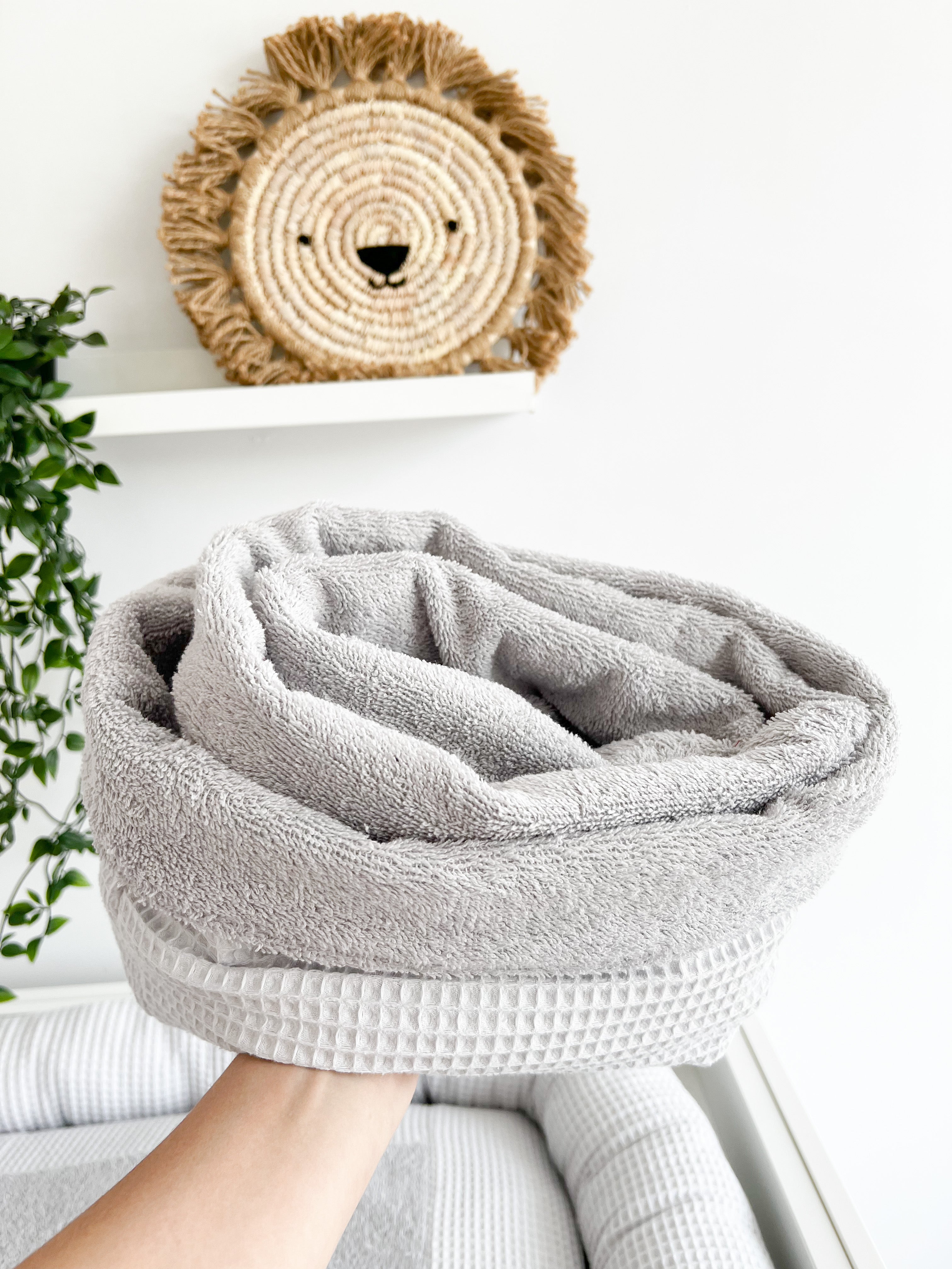 Cotton changing pad - Classic Gray