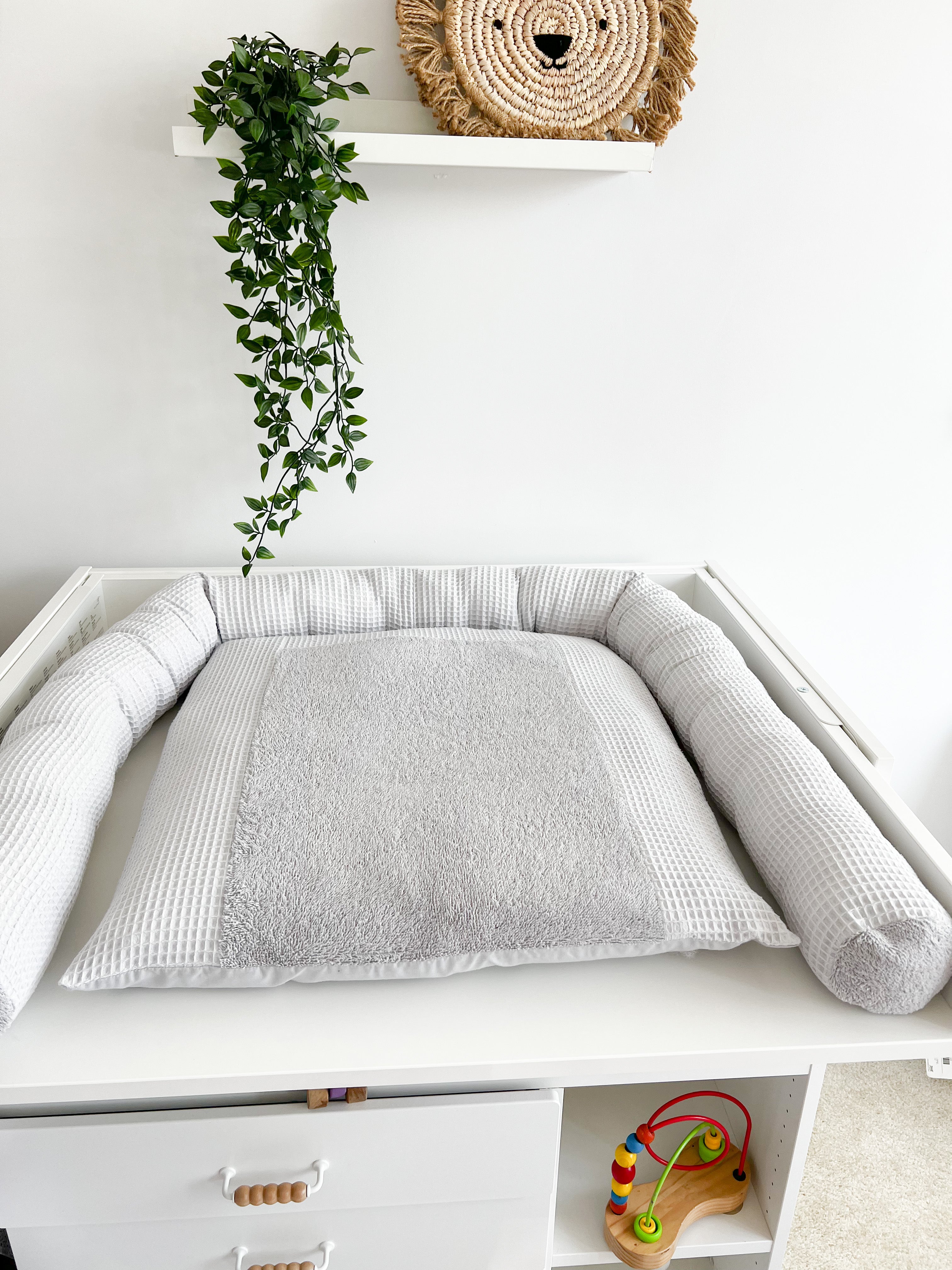 Cotton changing pad - Classic Gray