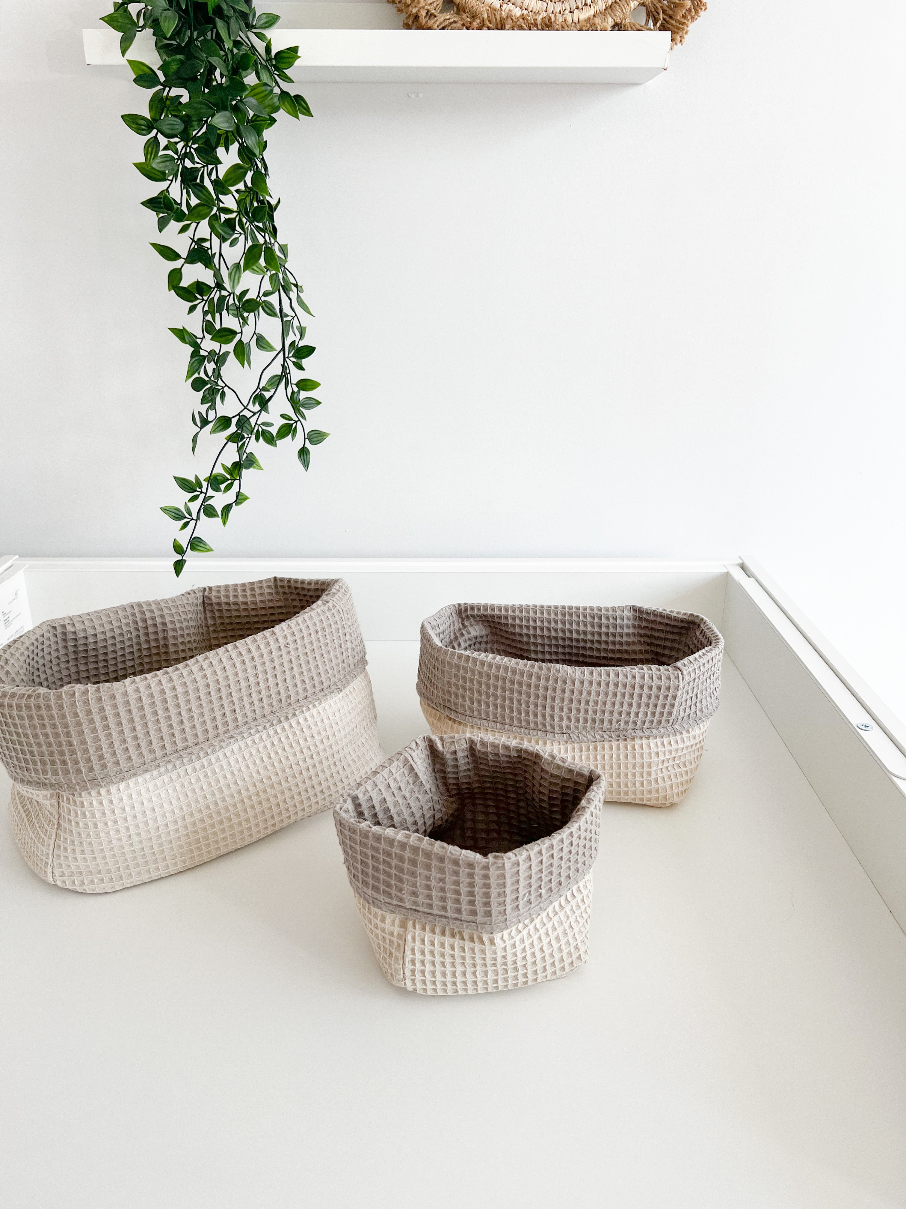 Cotton changing pad - Beige
