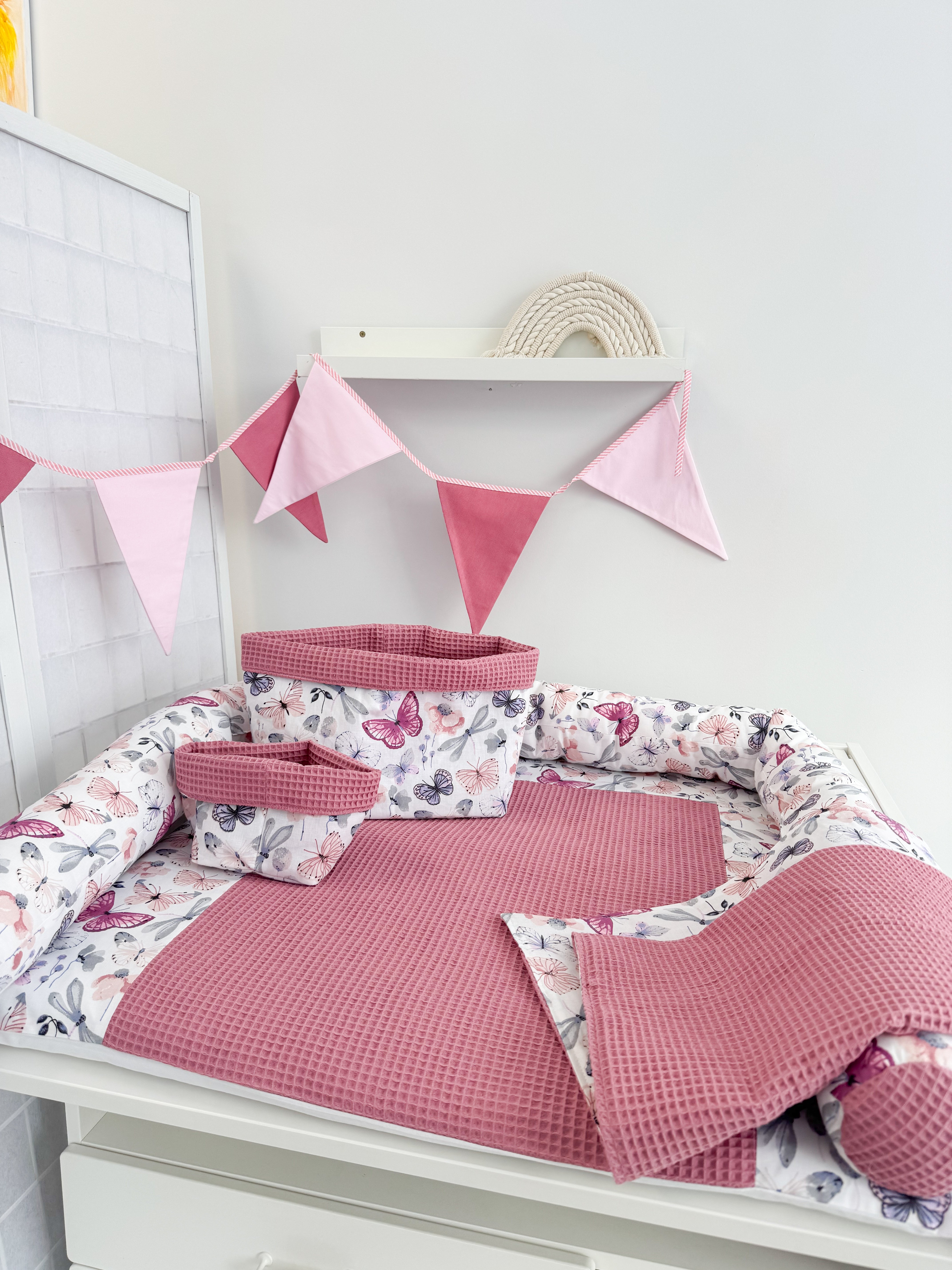 Cotton changing pad - Butterfly