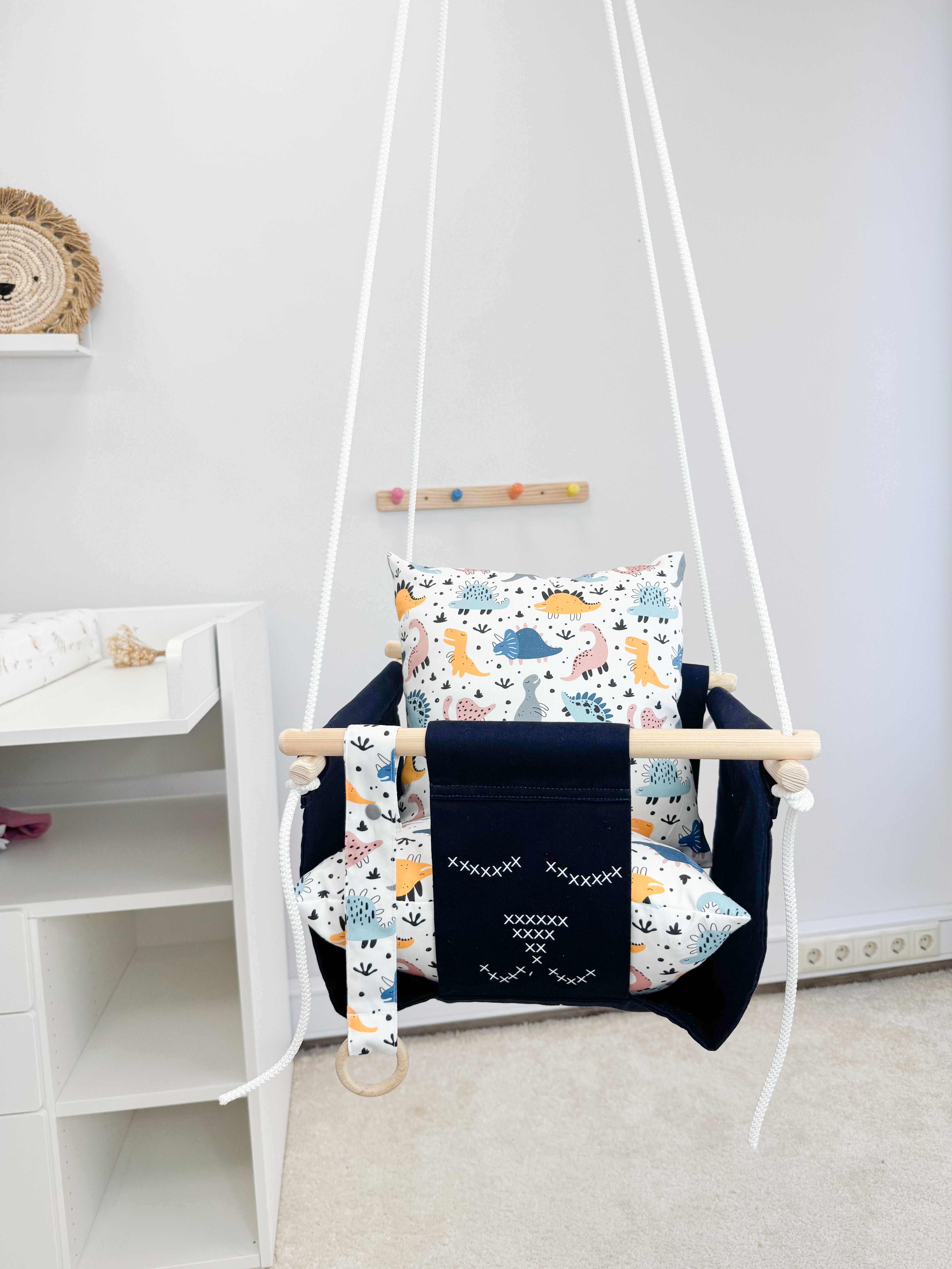 Navy blue Swing "Dino"