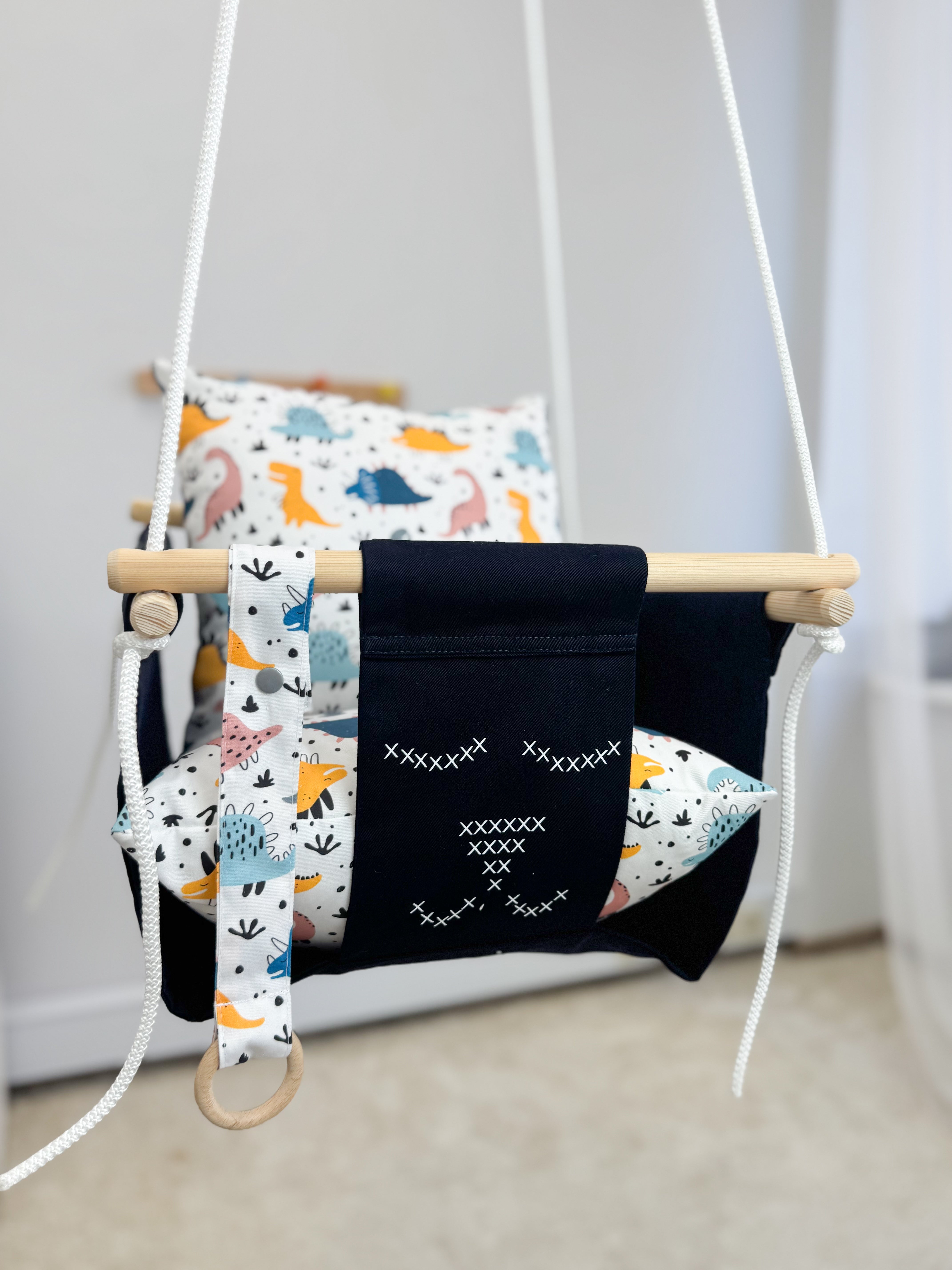 Navy blue Swing "Dino"