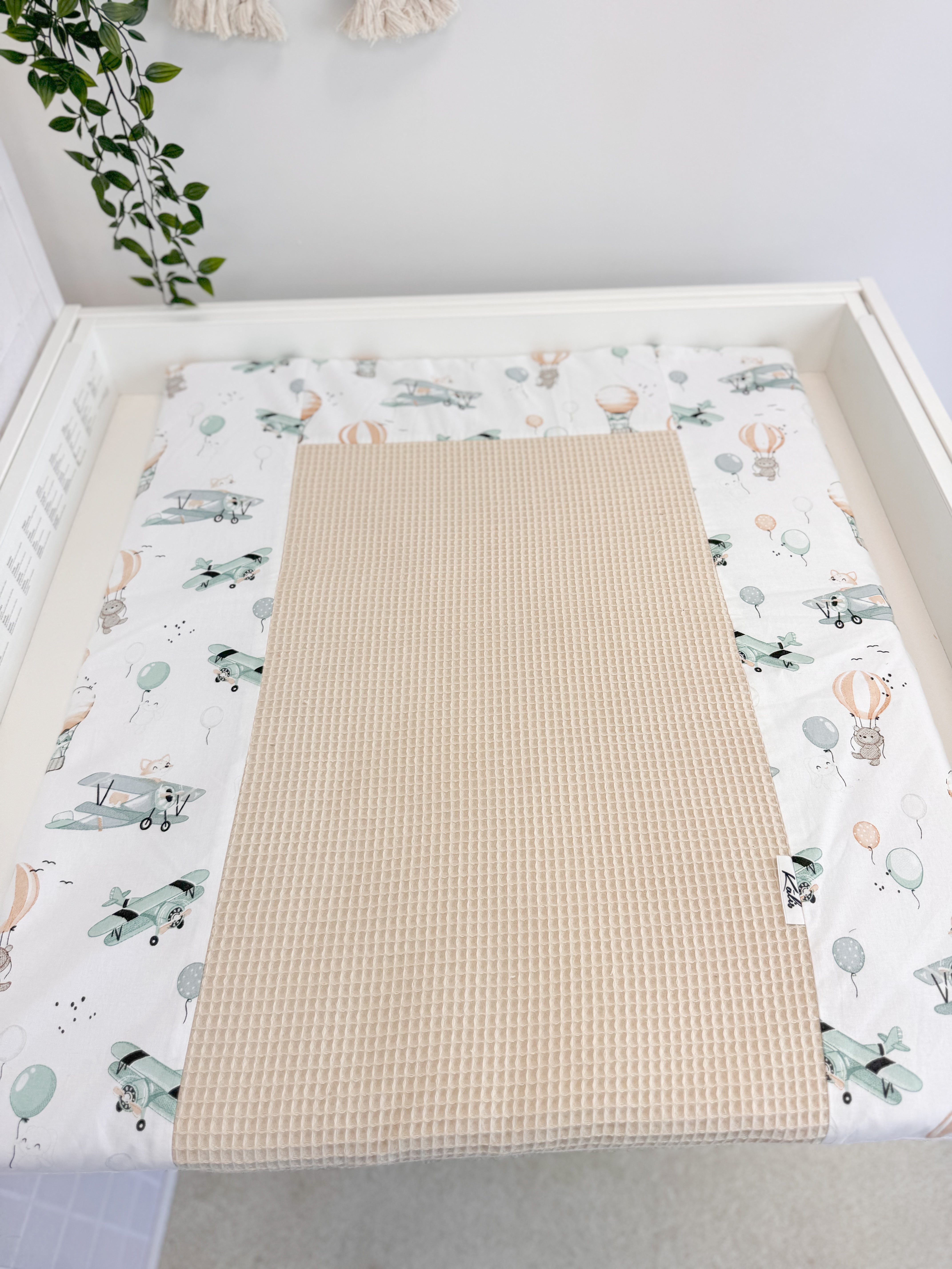 Cotton changing pad, 60 x 70 cm