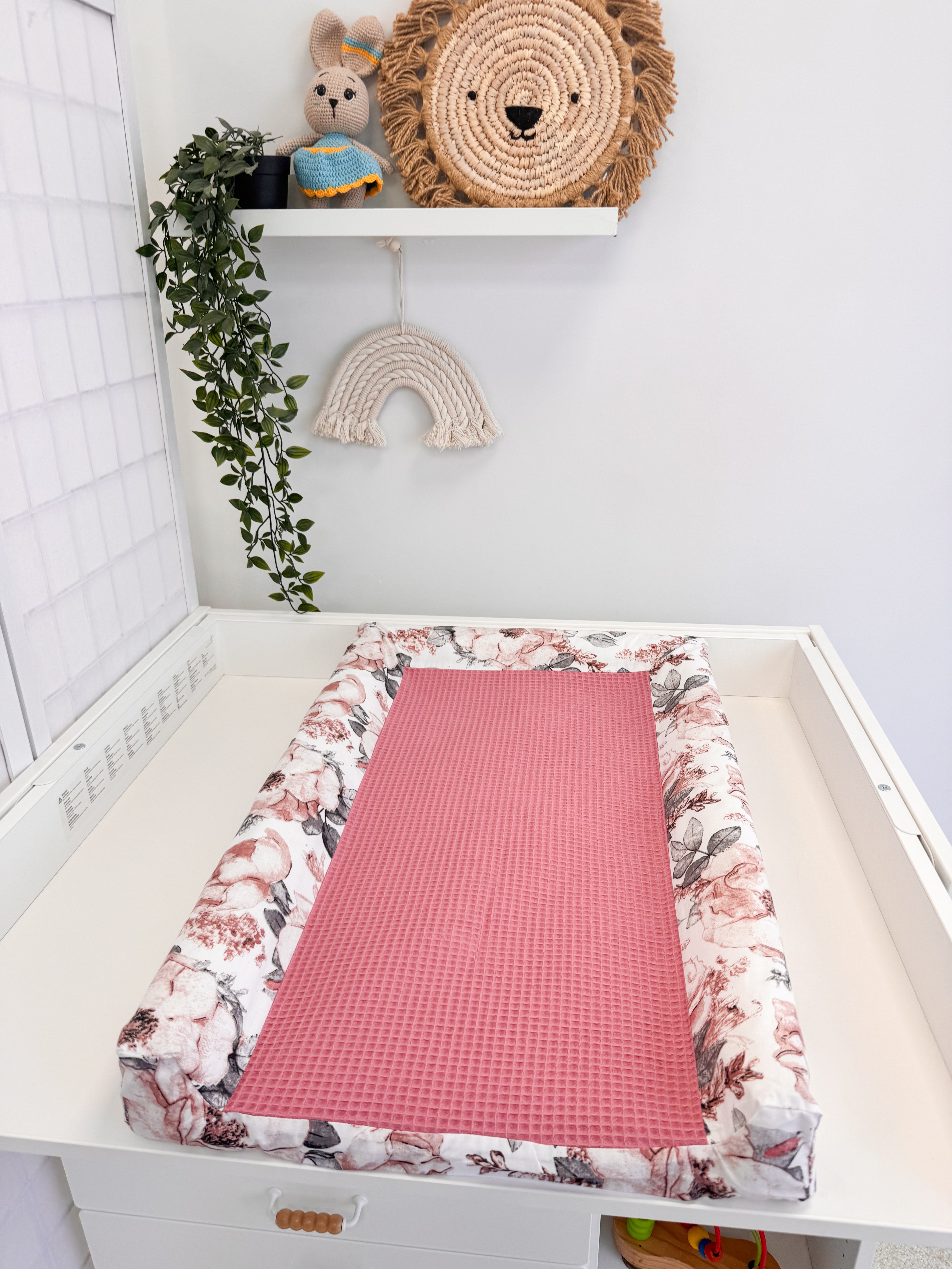 Changing pad cover - Flowers