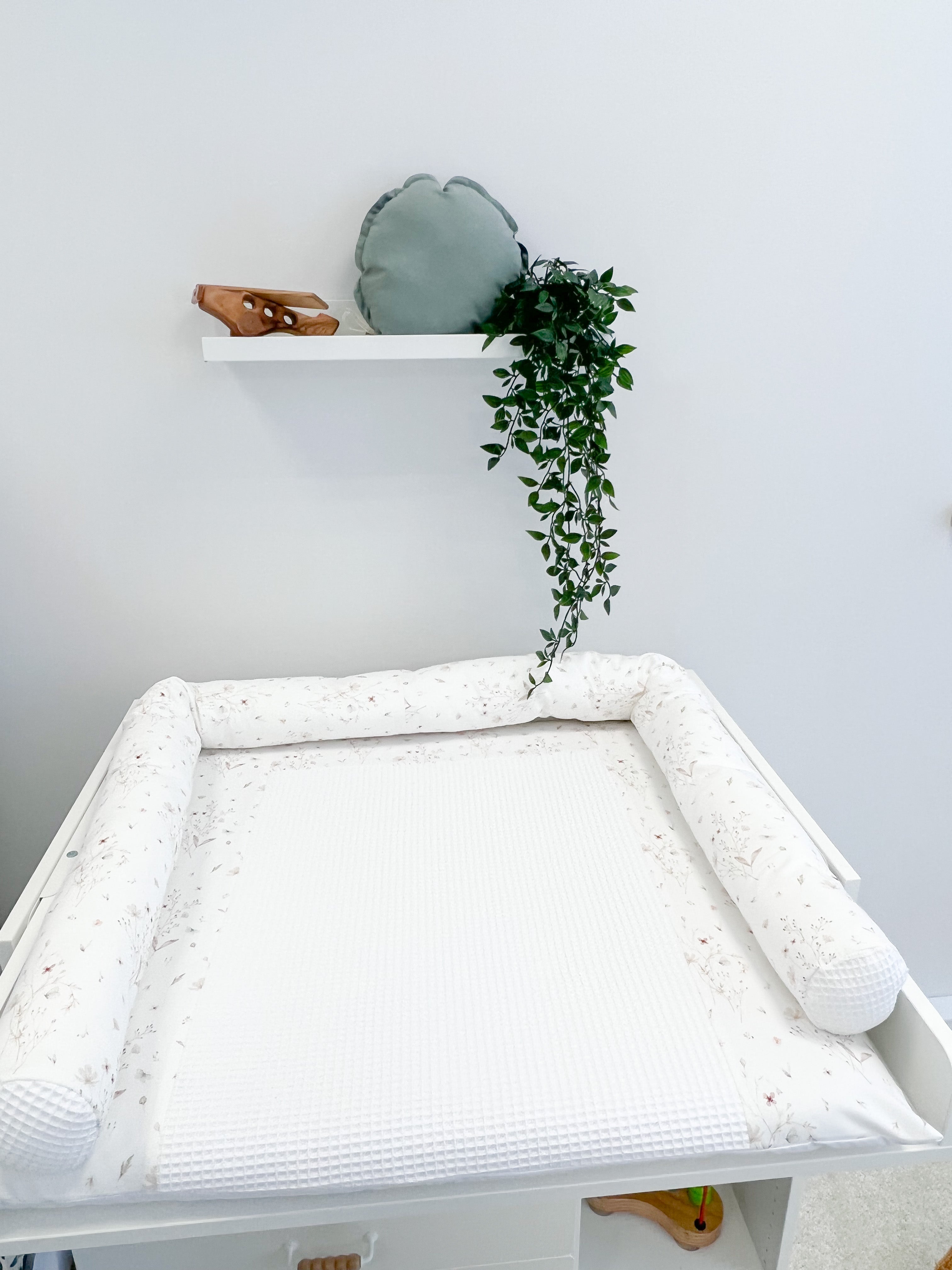 Cotton changing pad - Meadow