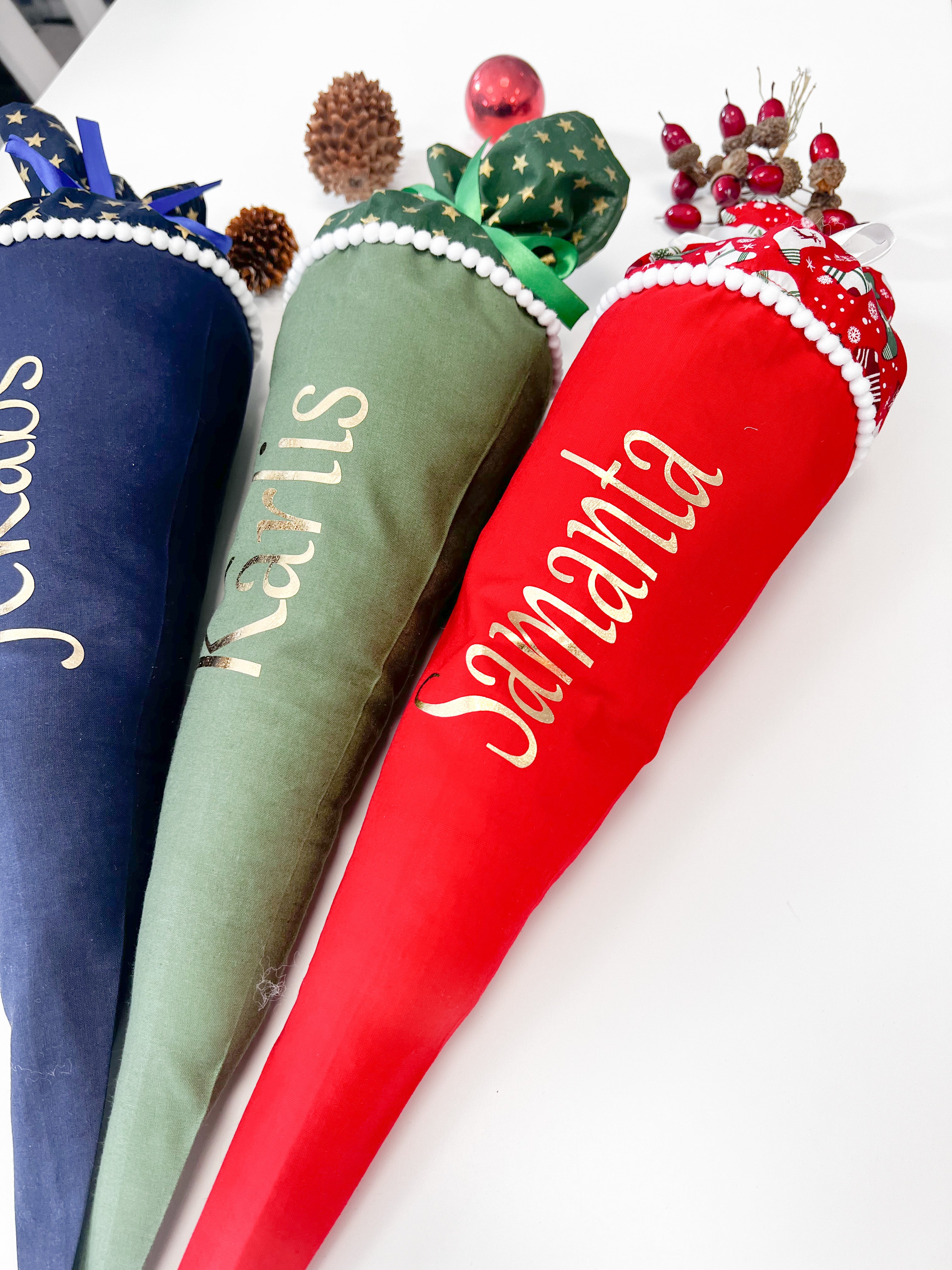 Christmas candy cone