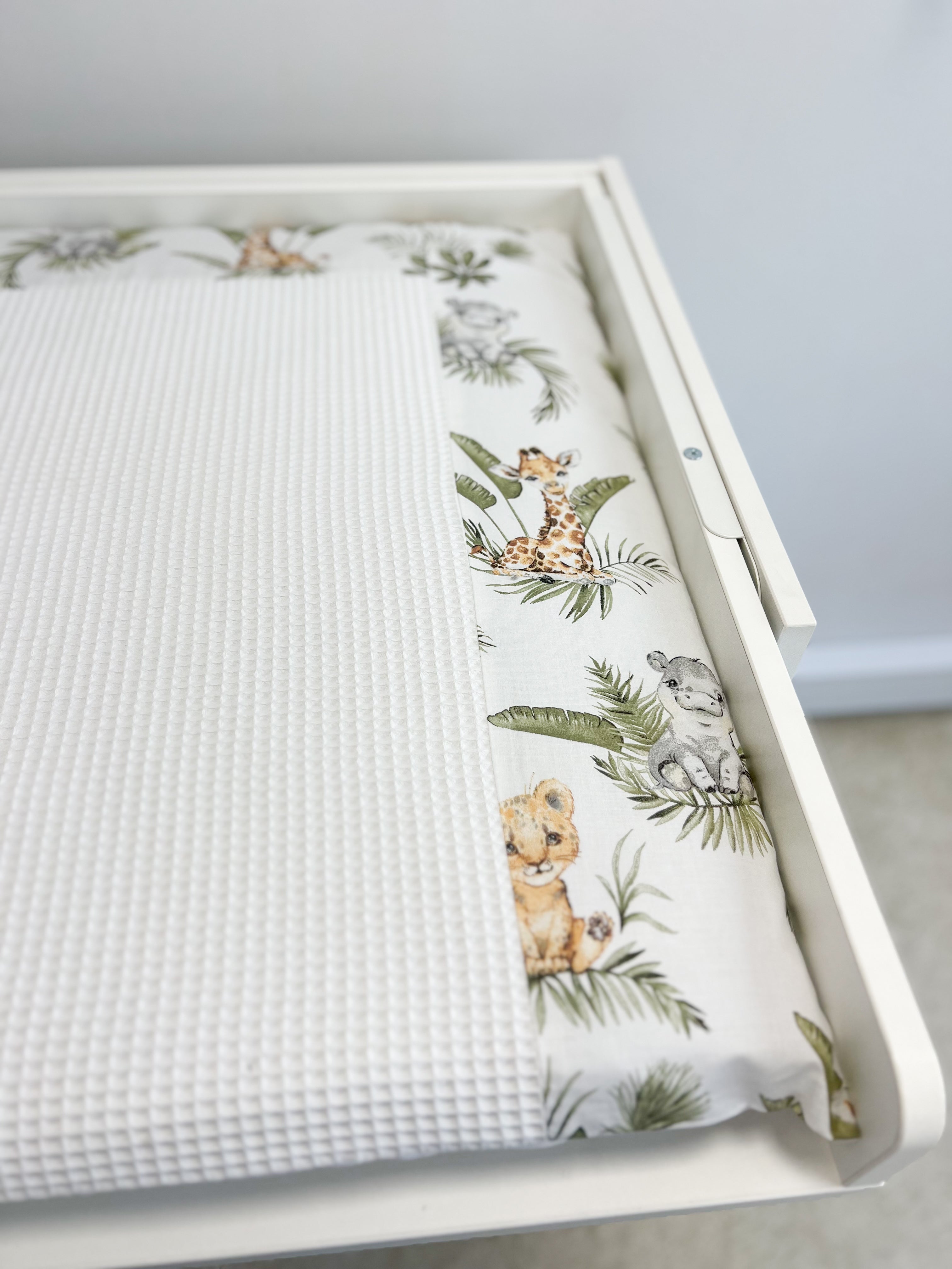 Cotton changing pad, 75 x 75 cm