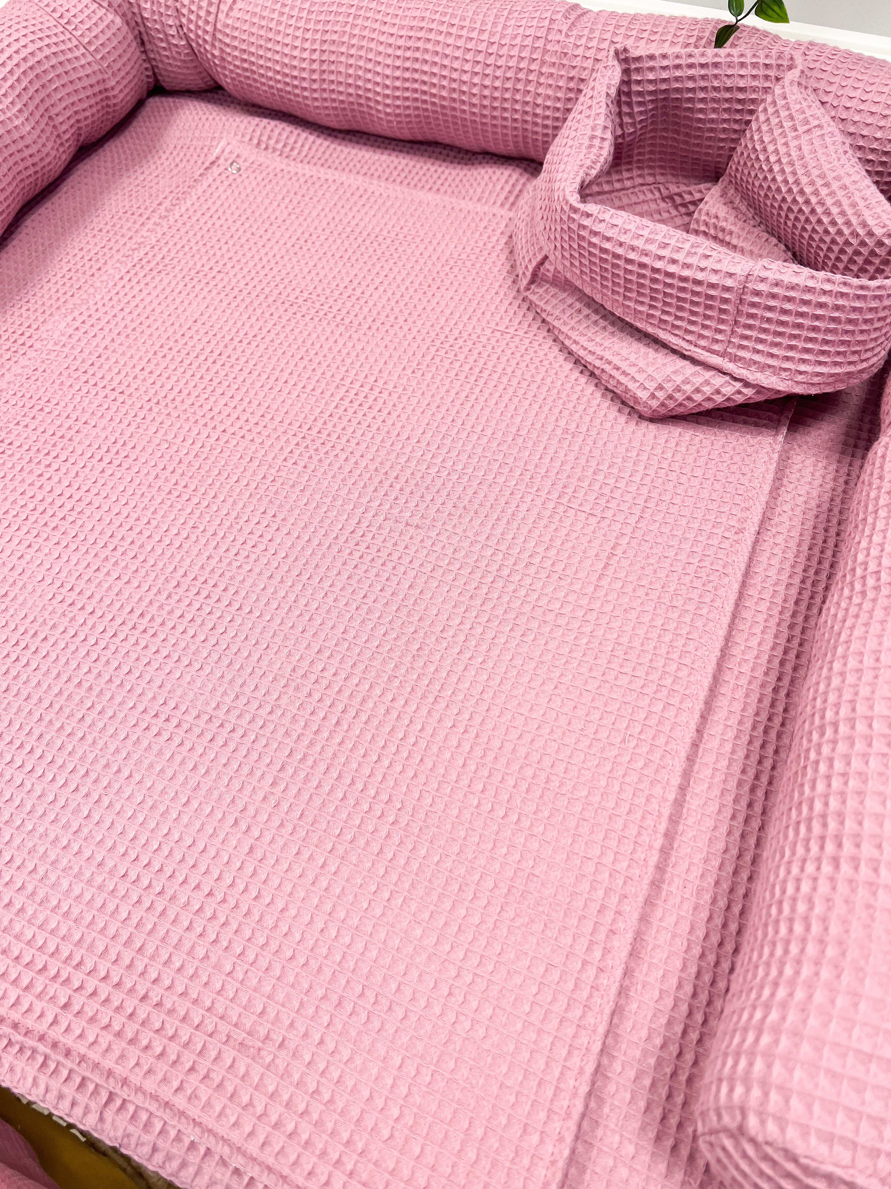 Cotton changing pad - Classic Rose pink