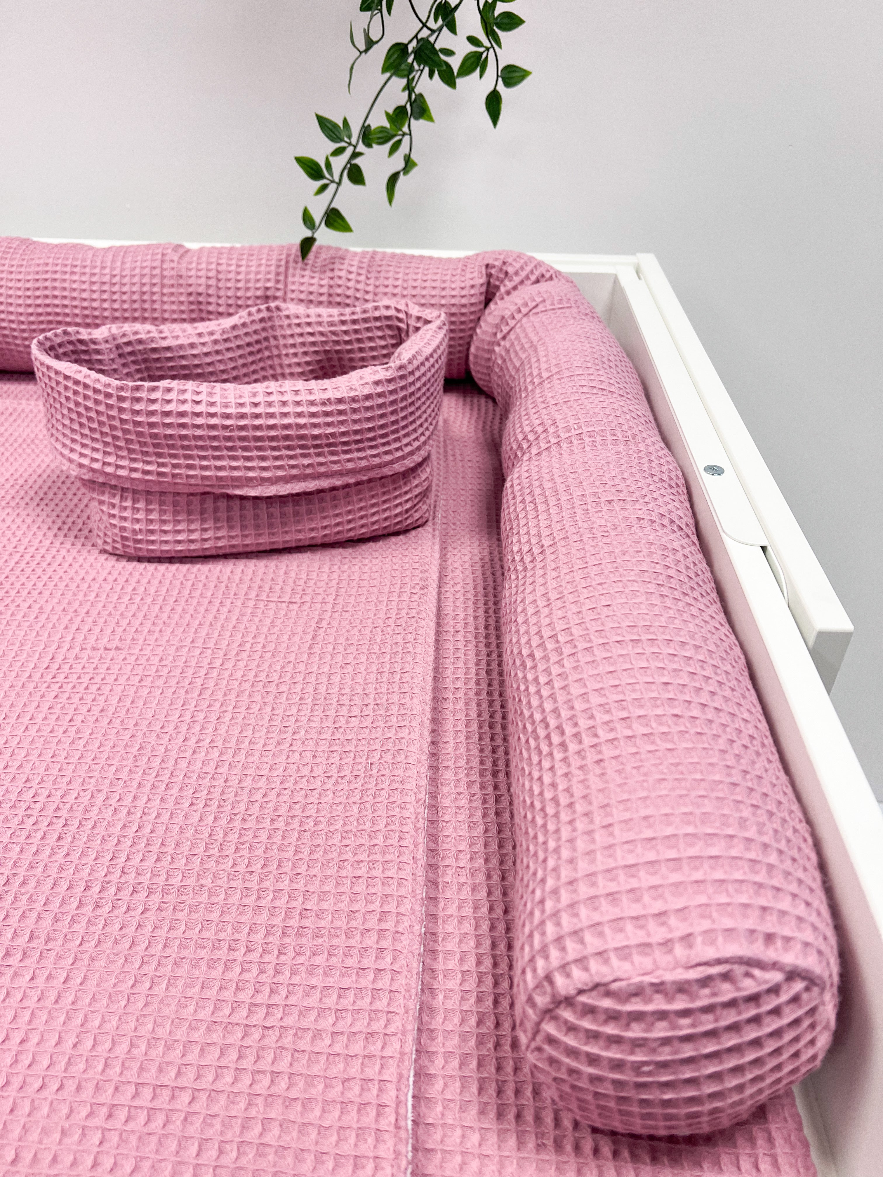 Cotton changing pad - Classic Rose pink