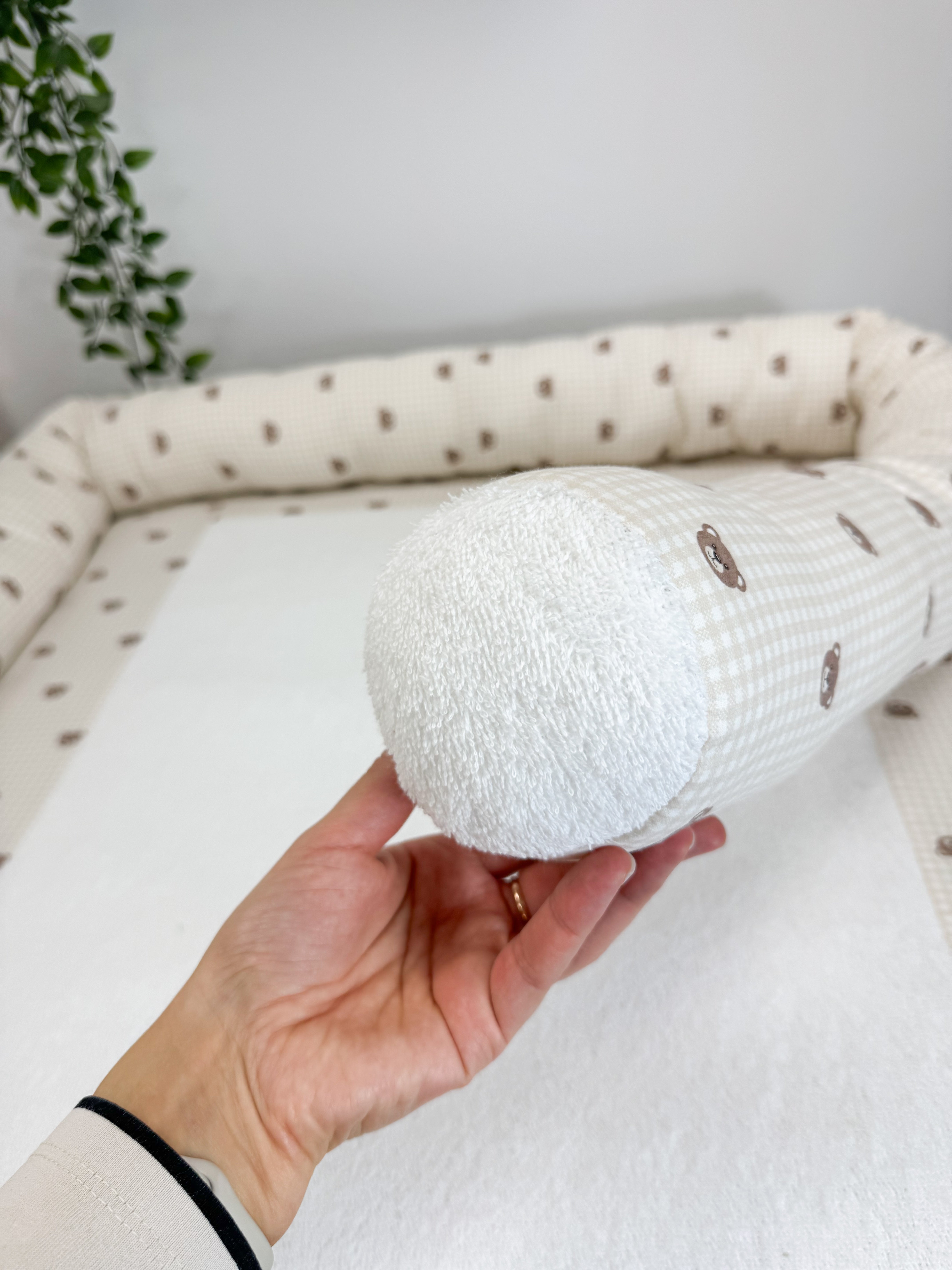 Cotton changing pad - Bears