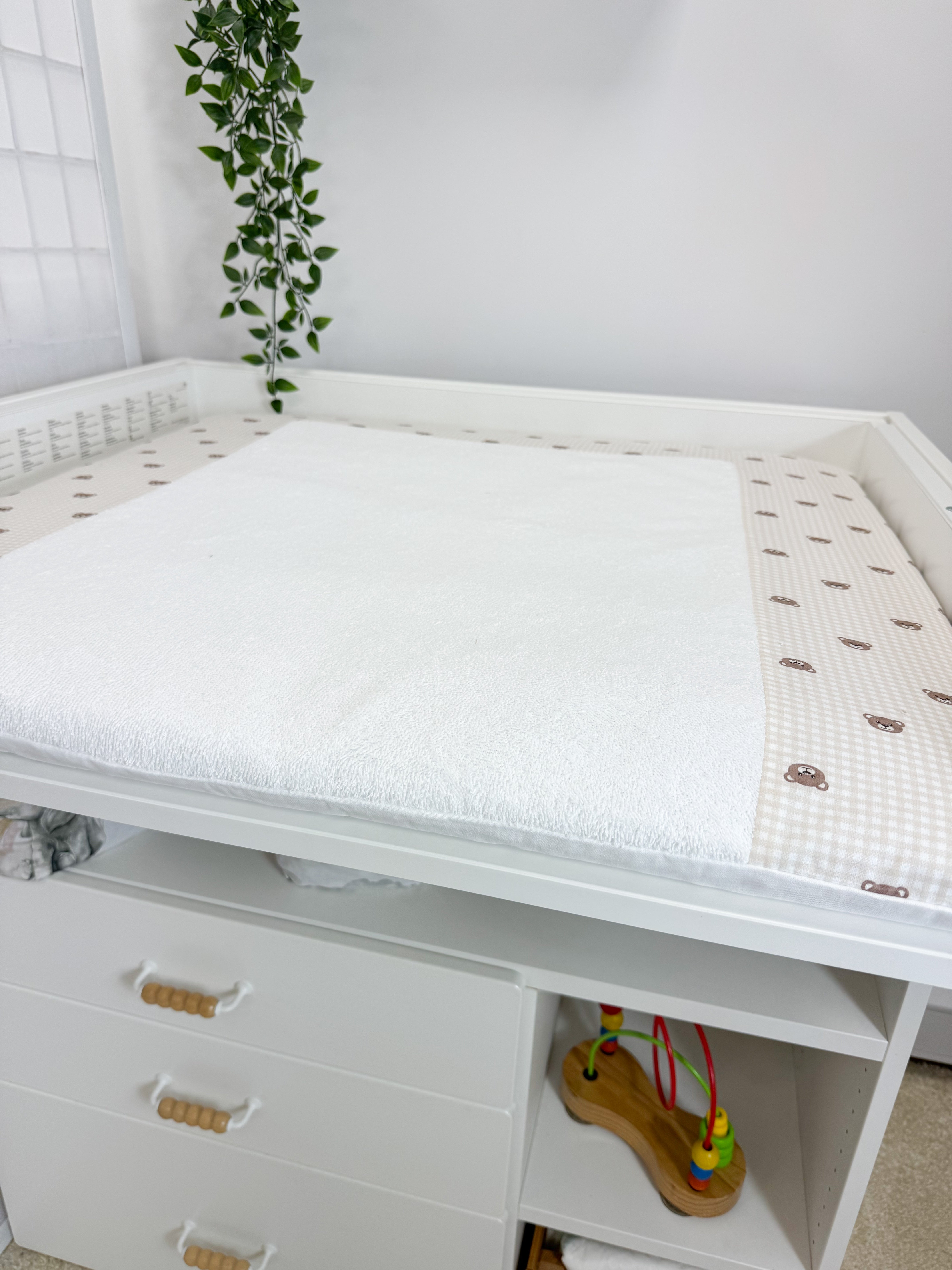 Cotton changing pad - Bears