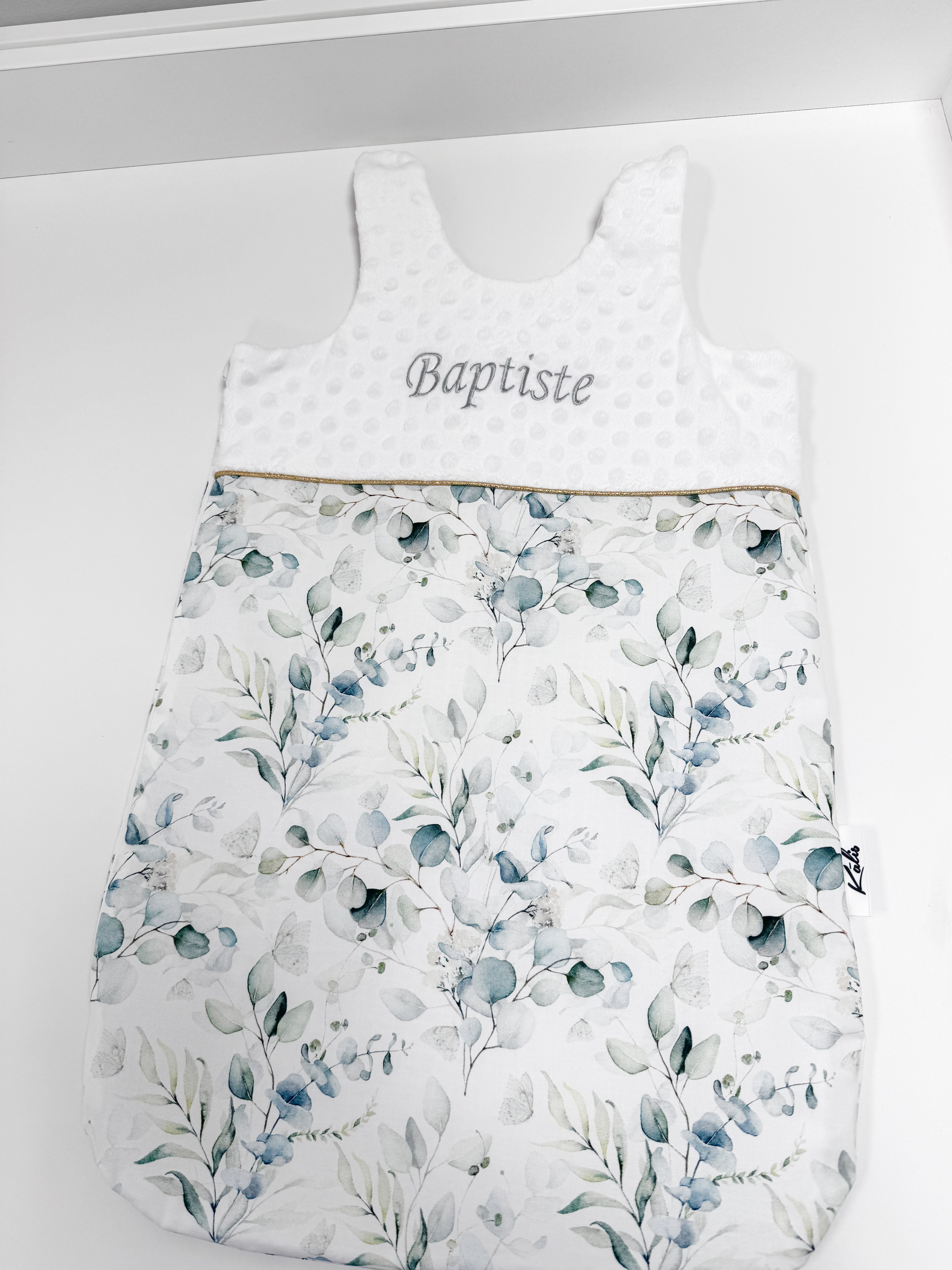 Baby sleeping bag Eucalyptus