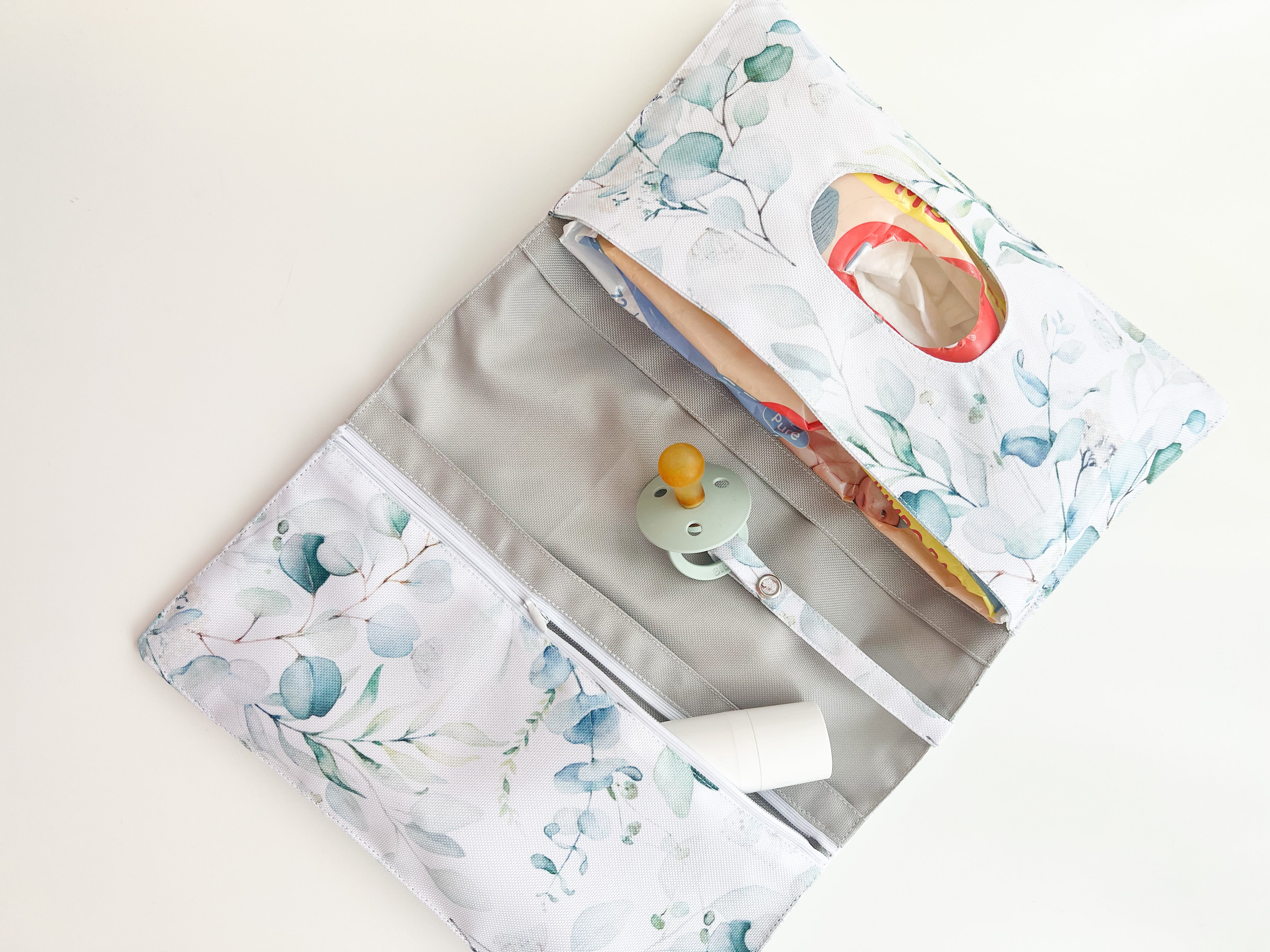 Diaper Bag - Eucalyptus
