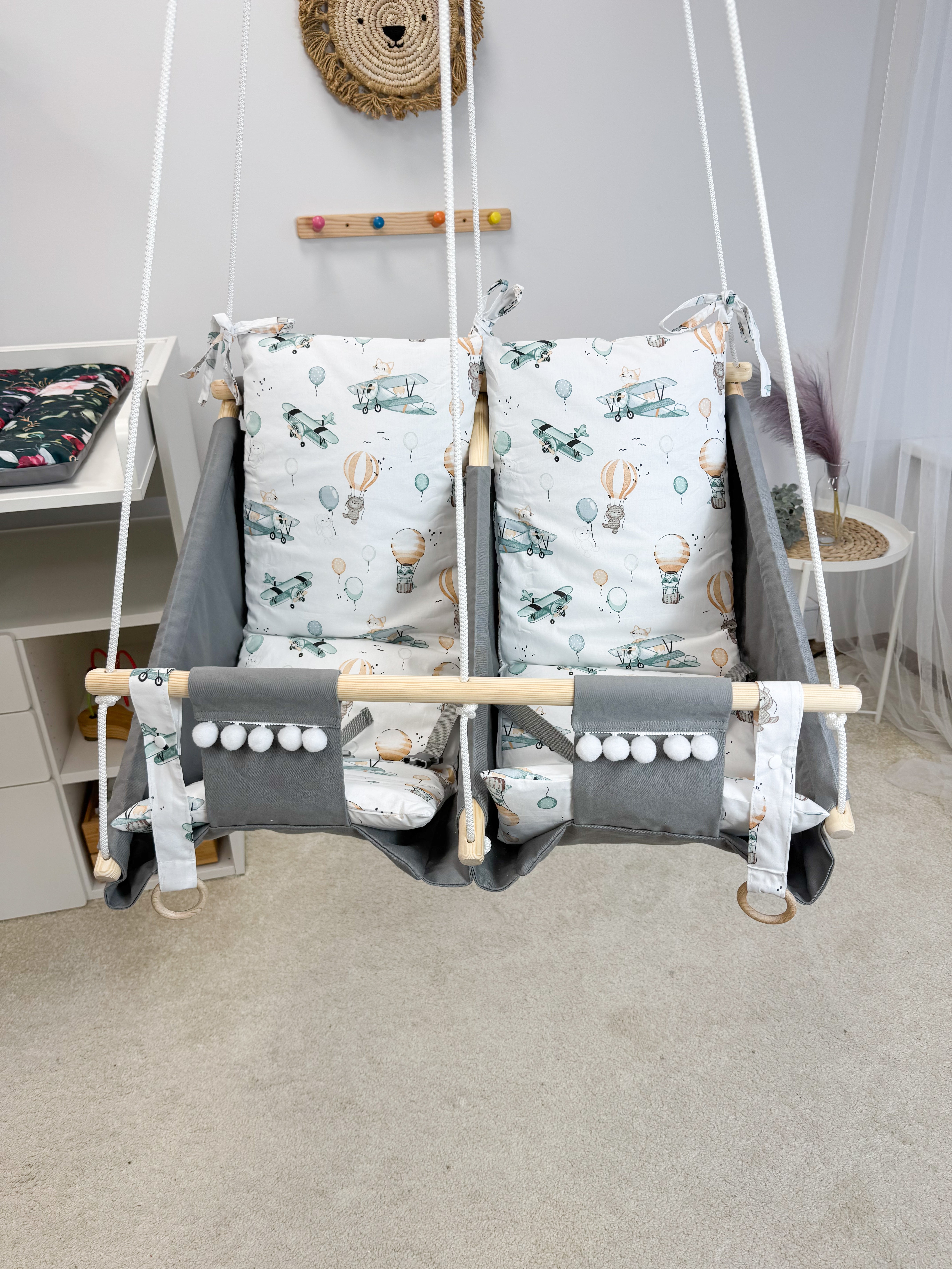 Twin hammock swing "Balloon"