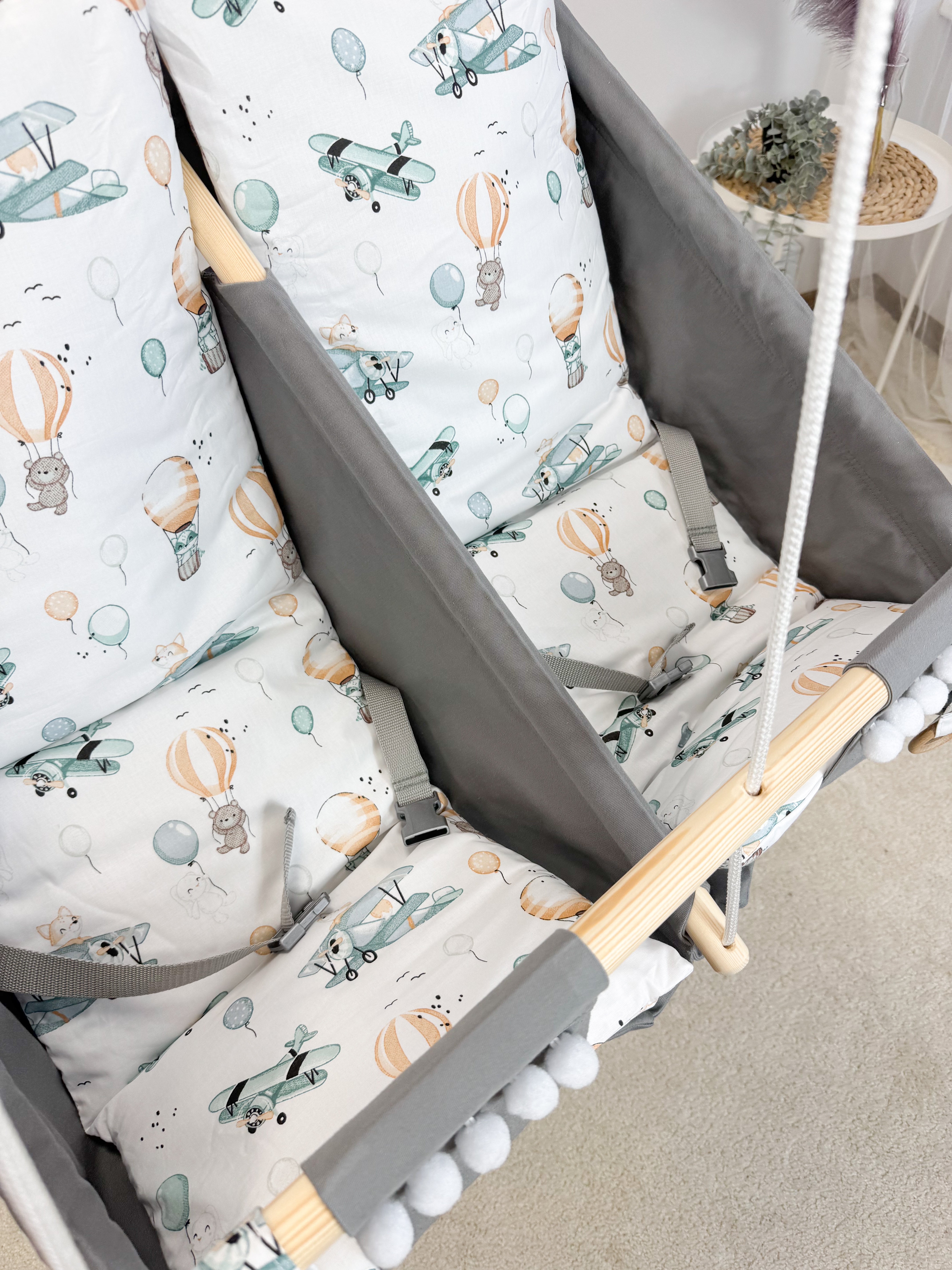 Twin hammock swing "Balloon"