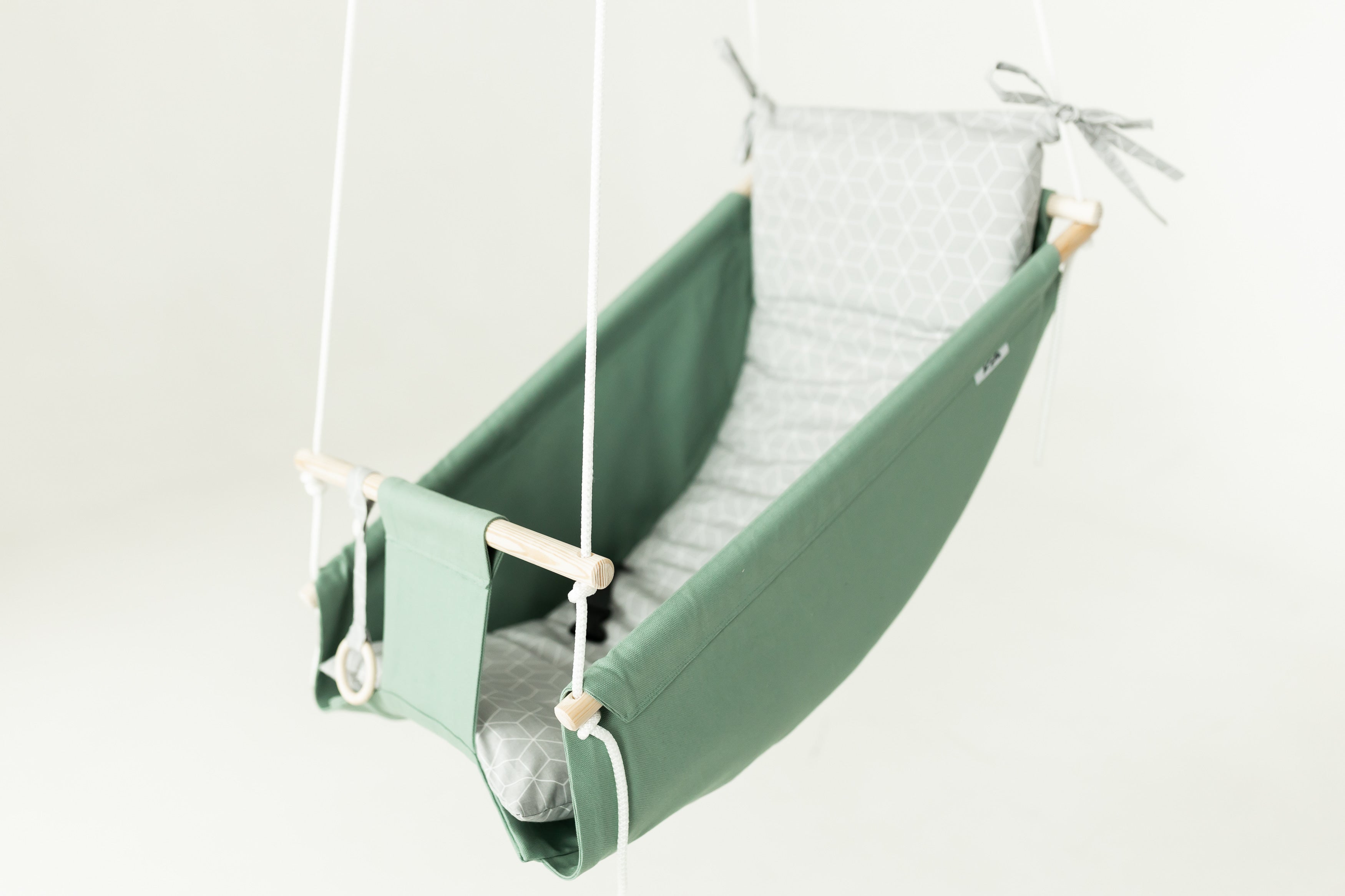 Hammock swing "Sage rombs"