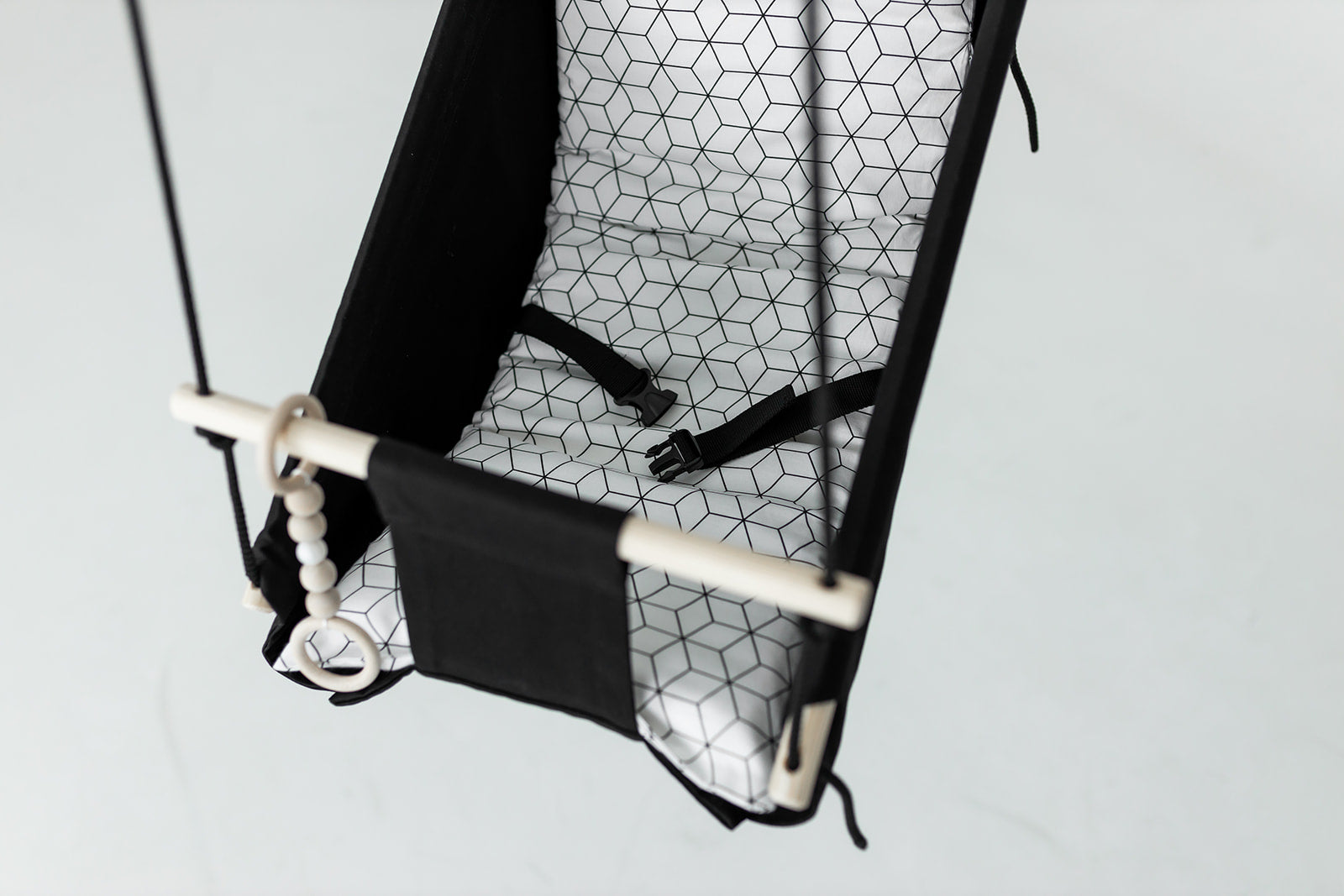 Hammock swing baby "Black rombs"