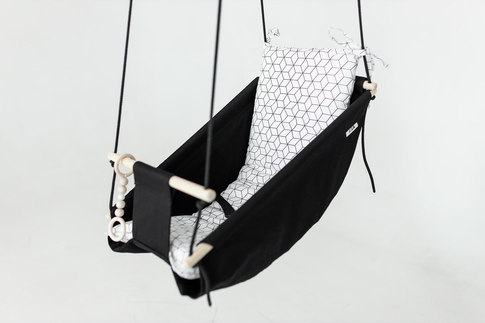 Hammock swing baby "Black rombs"