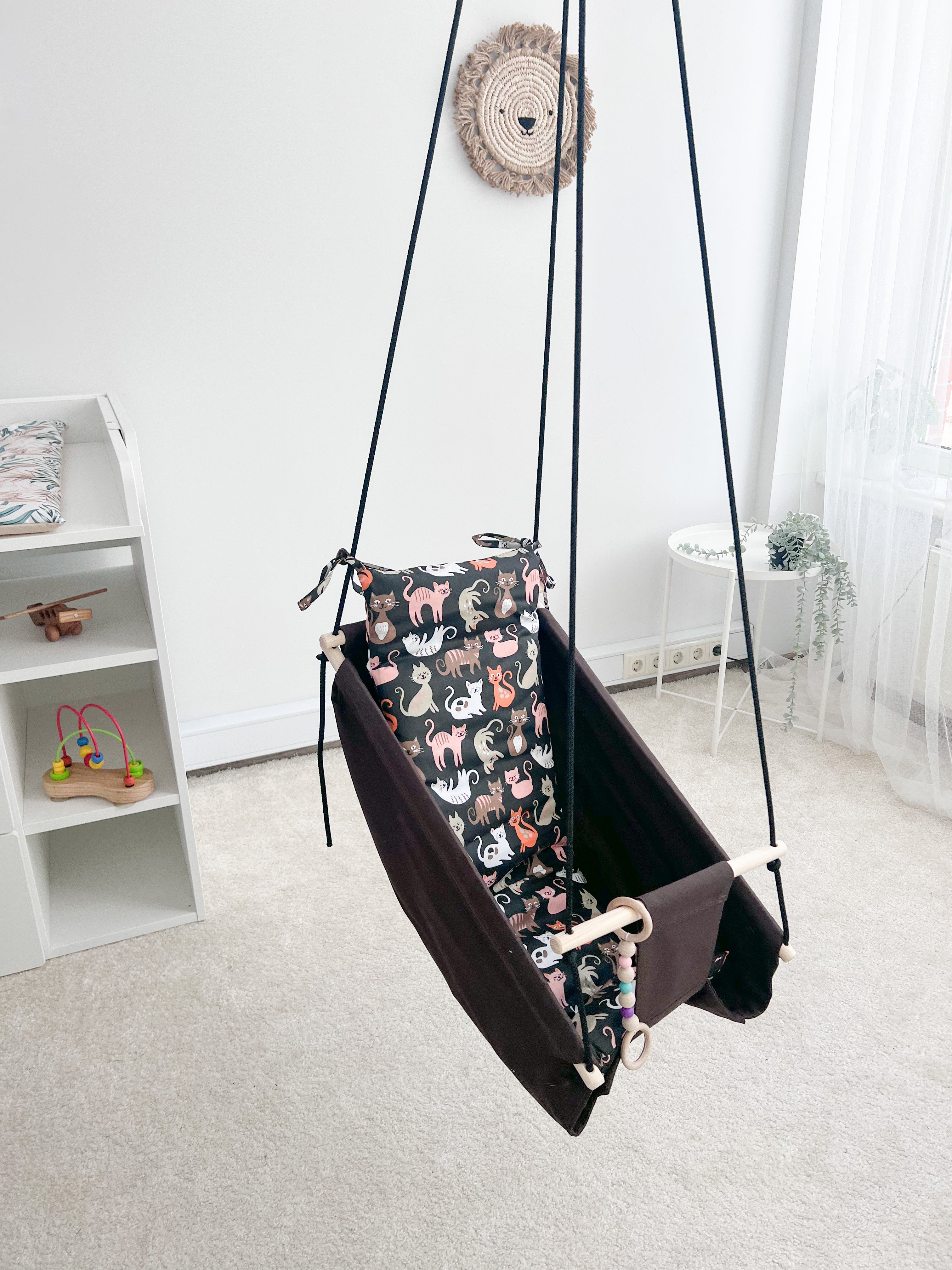 Hammock swing baby "Cats"