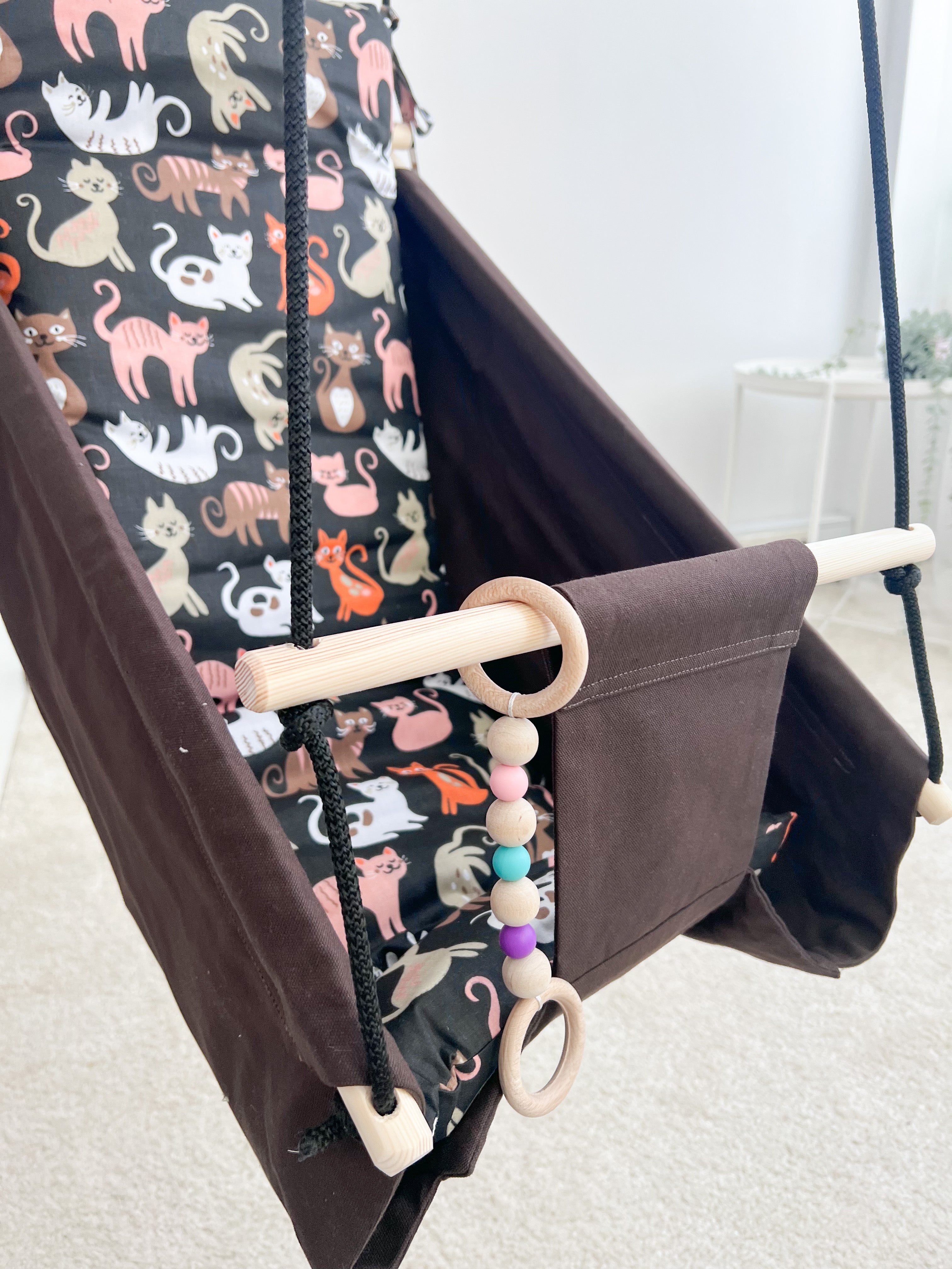 Hammock swing baby "Cats"