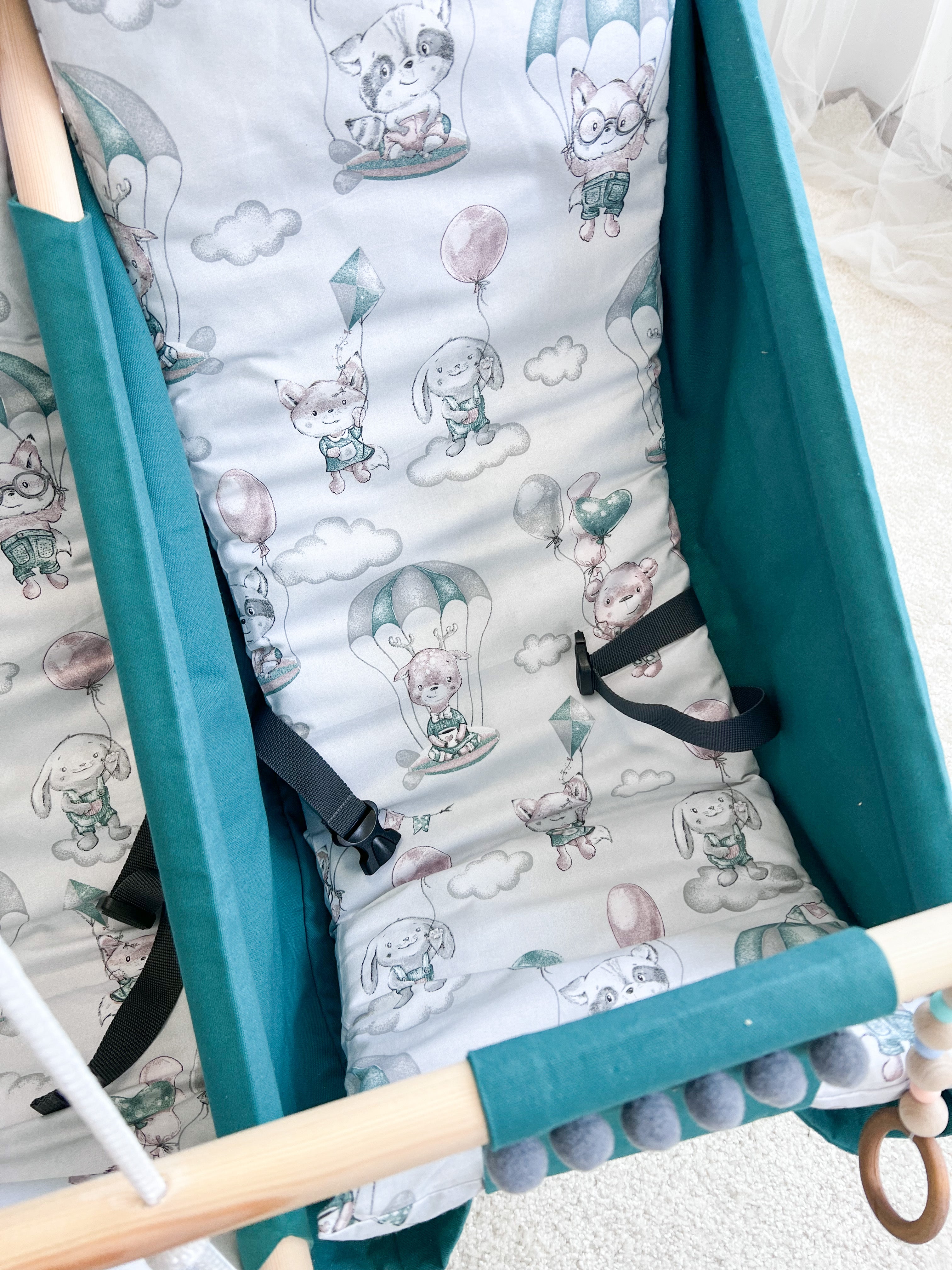 Twin hammock swing "Childhood"