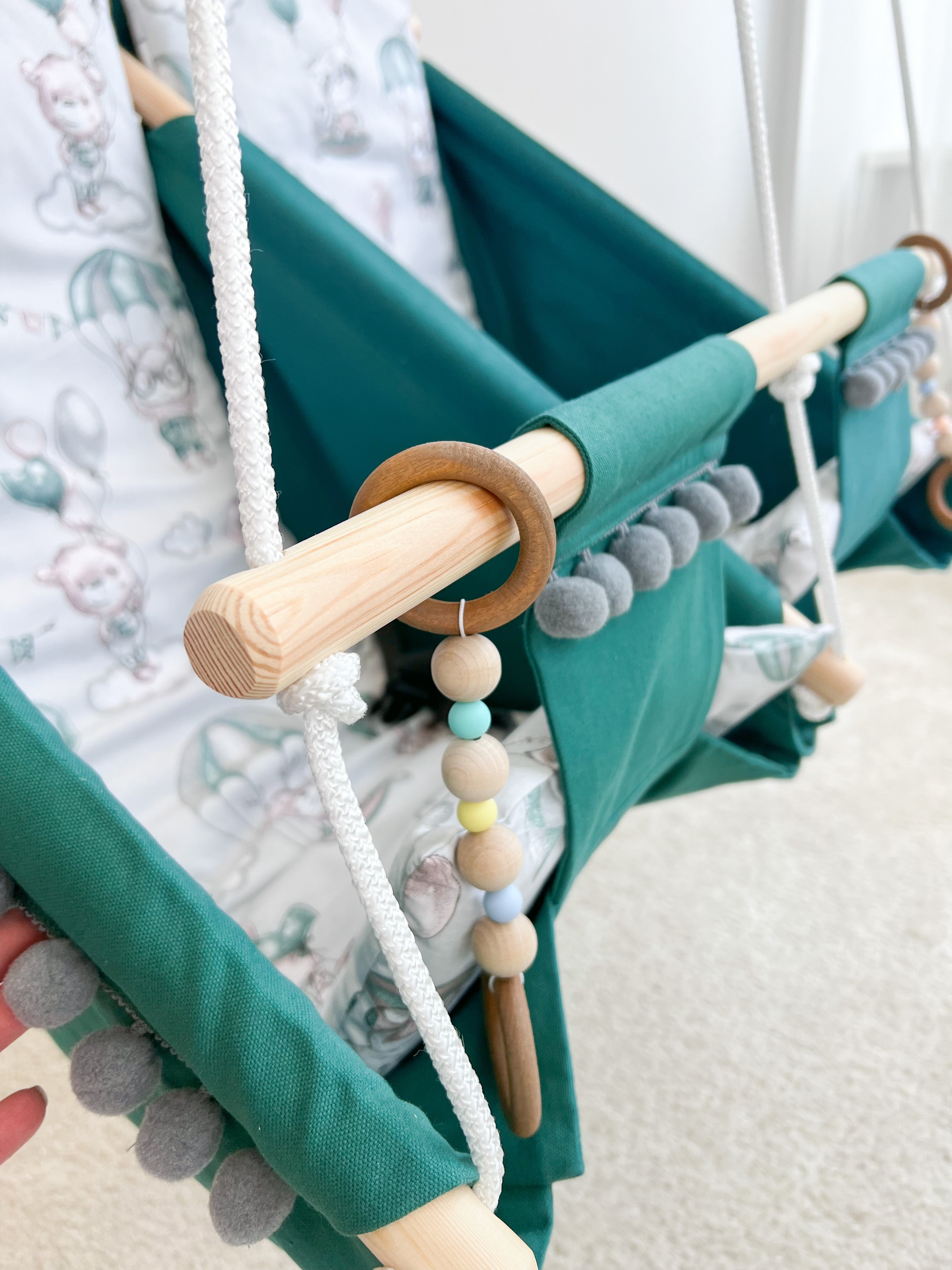 Twin hammock swing "Childhood"