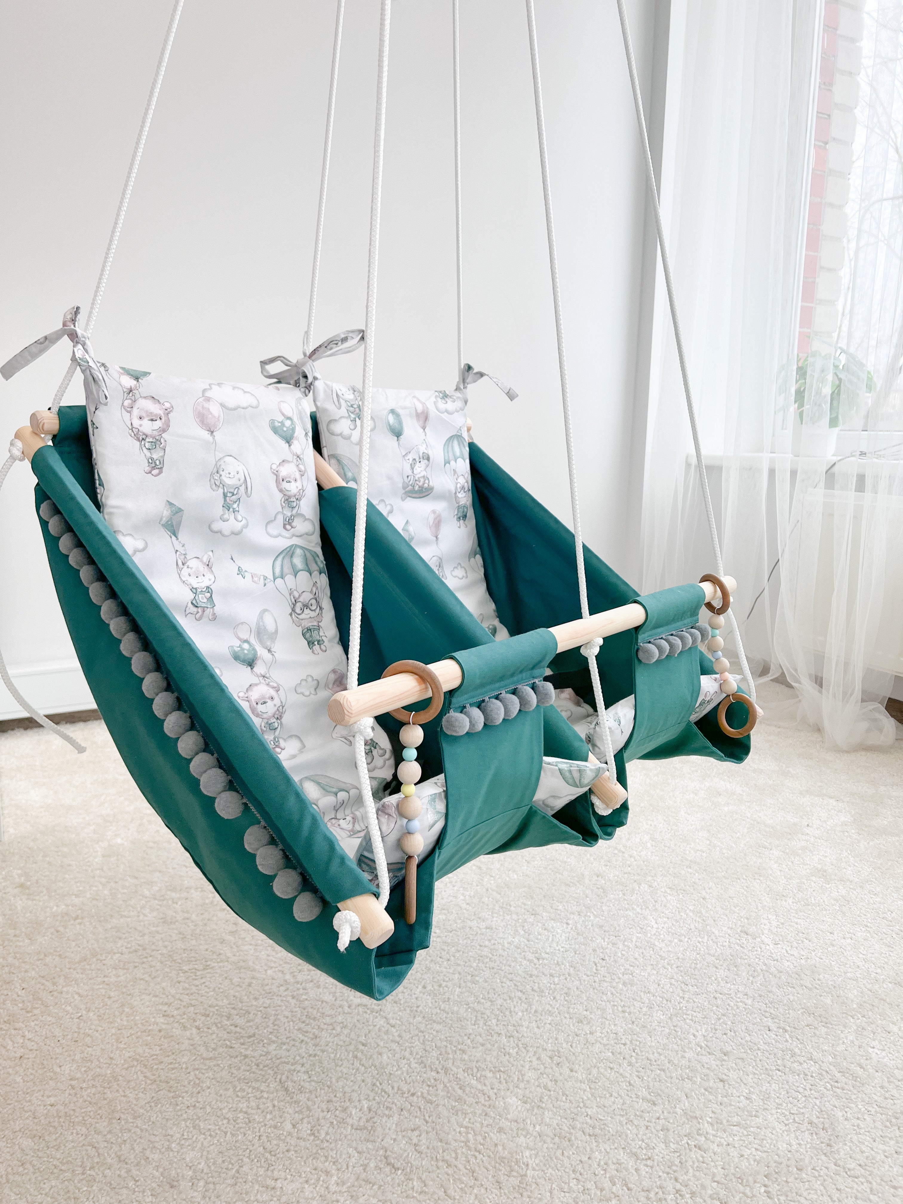 Twin hammock swing "Childhood"