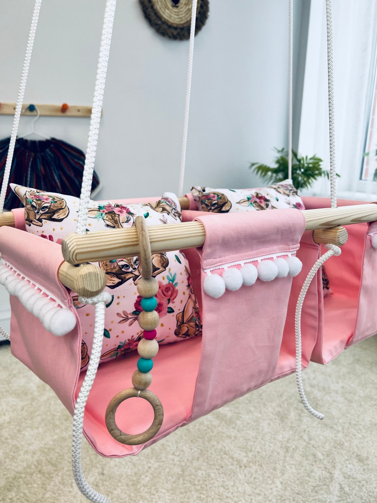 Twin Swing "Girl Deer"