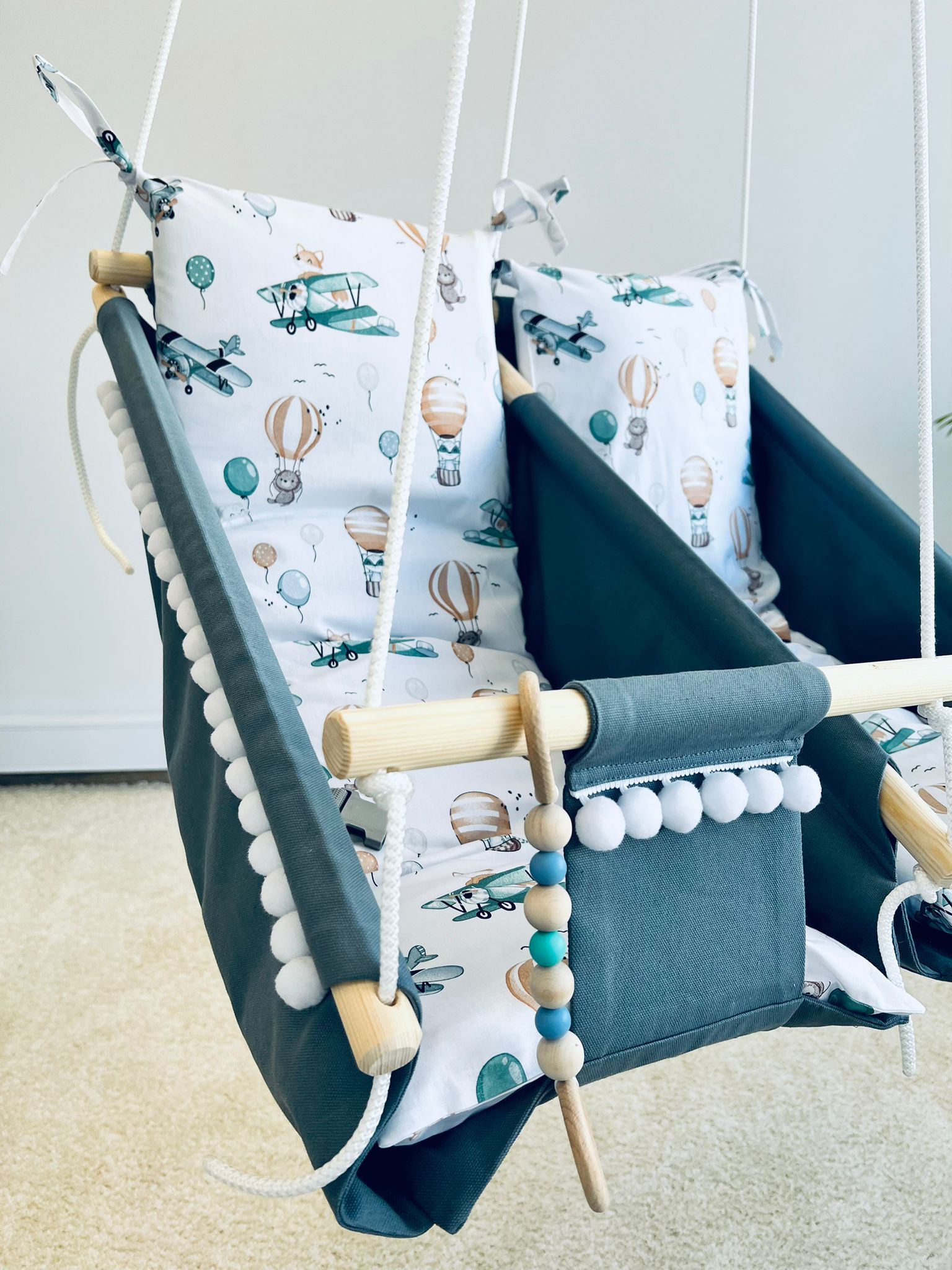 Twin hammock swing "Balloon"