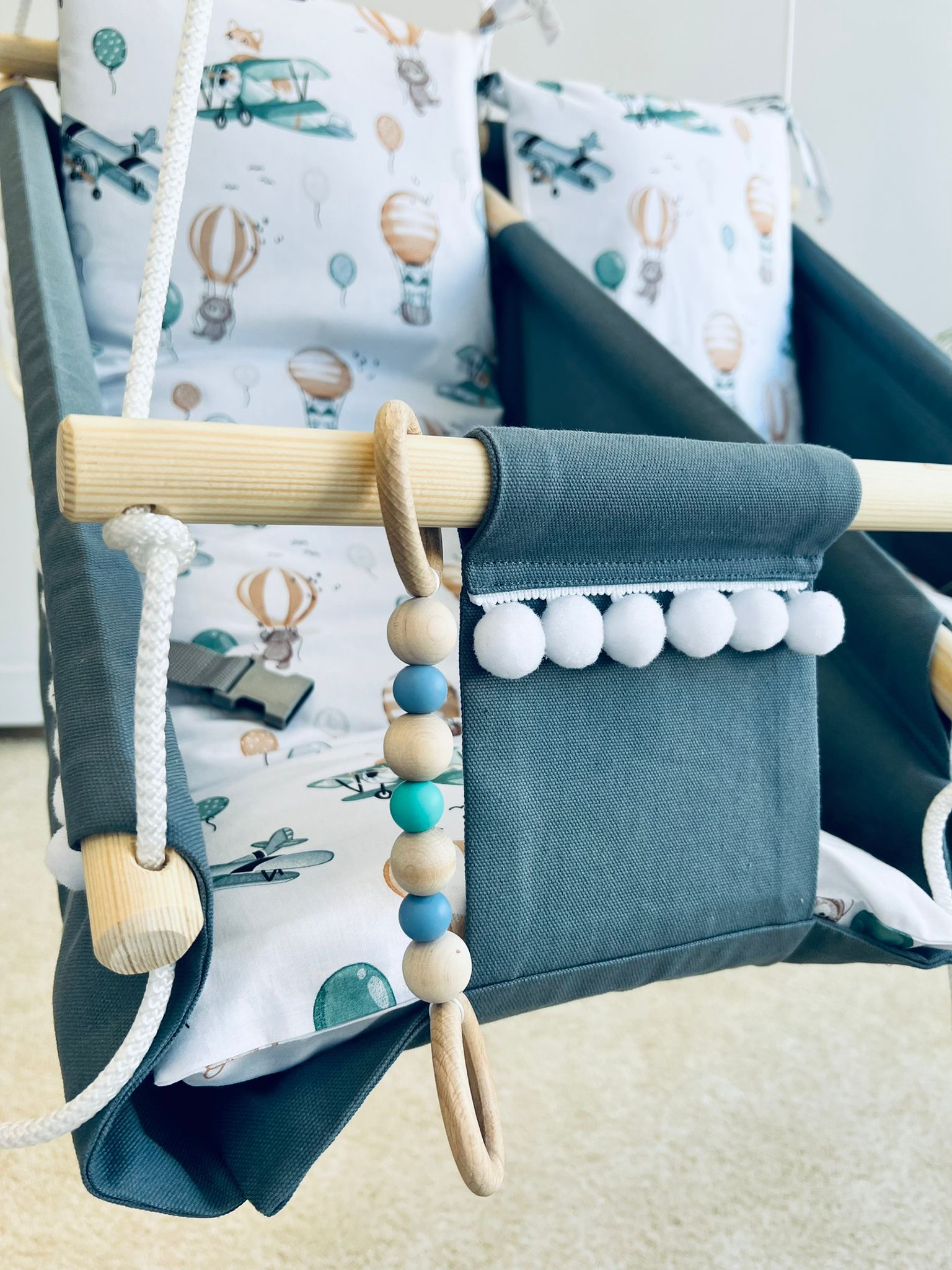 Twin hammock swing "Balloon"