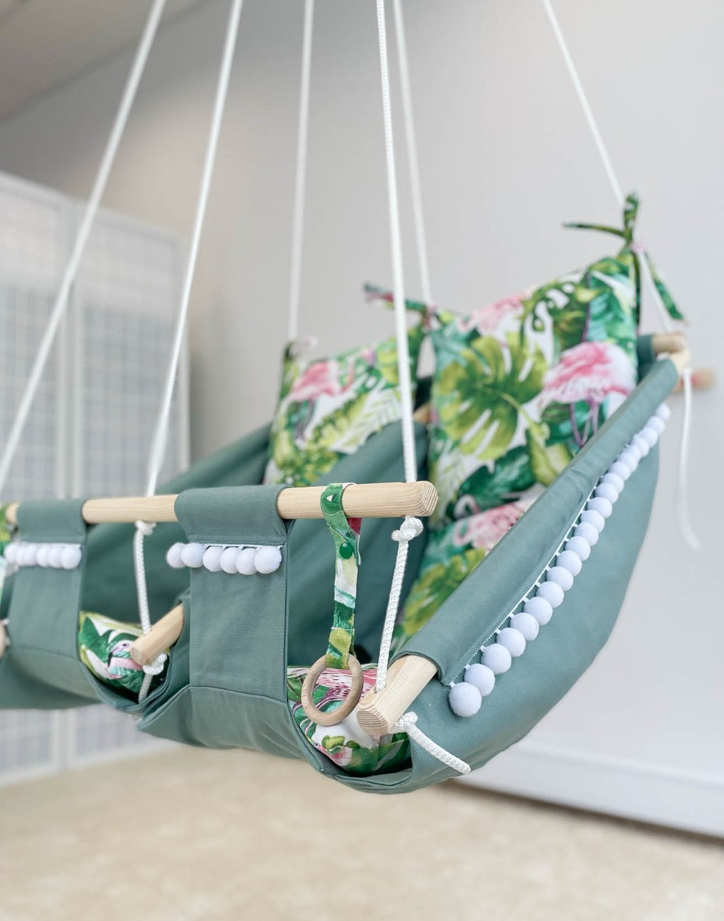 Twin hammock swing "Flamingo"