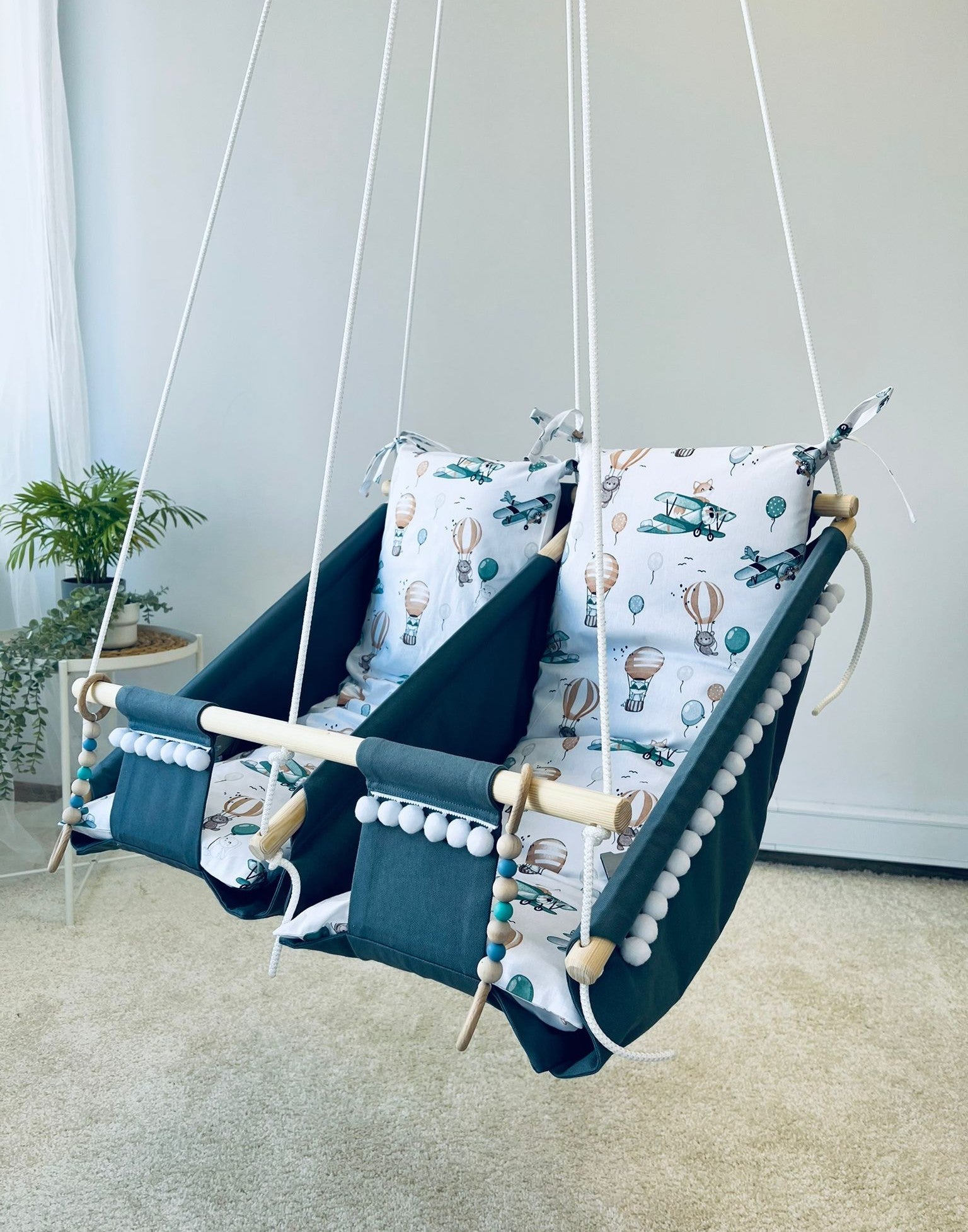 Twin hammock swing "Balloon"