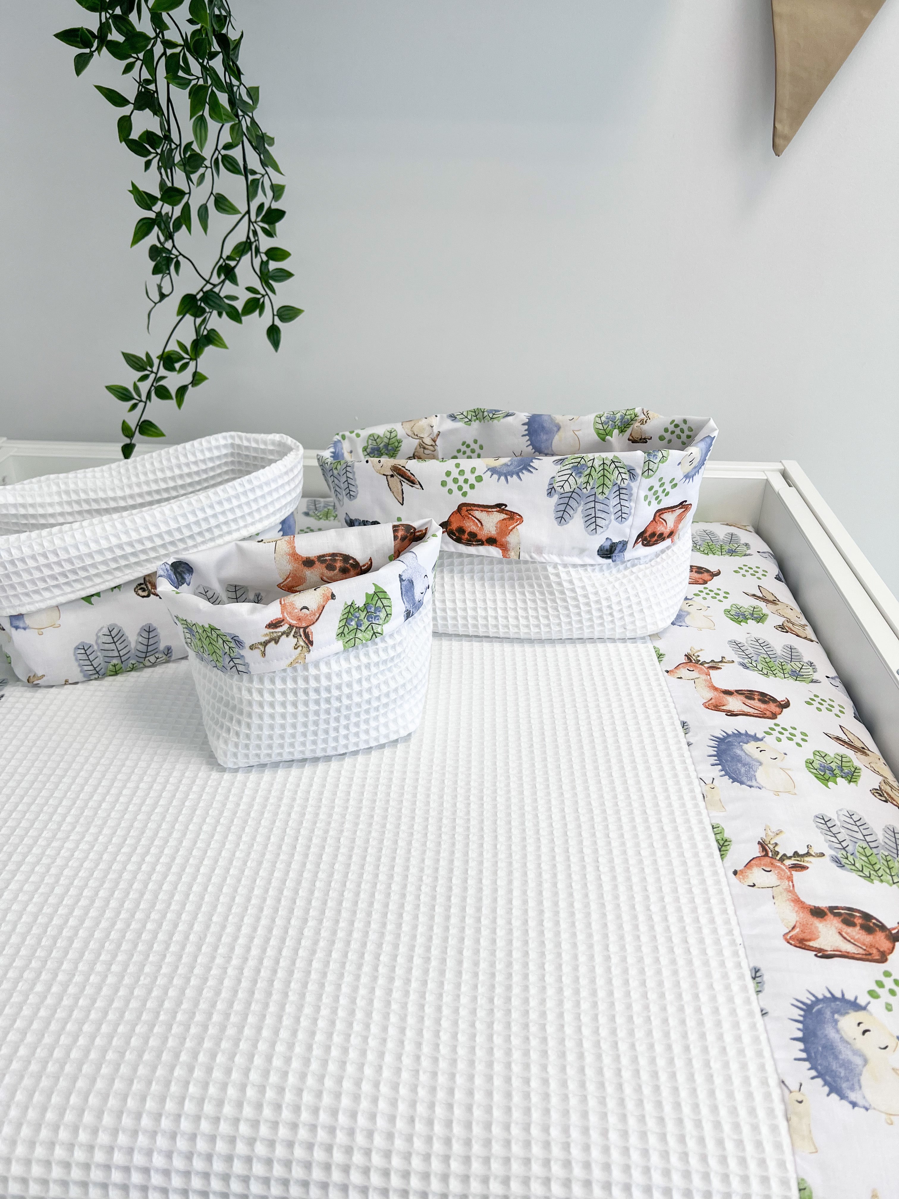 Cotton changing pad - Hedgehogs