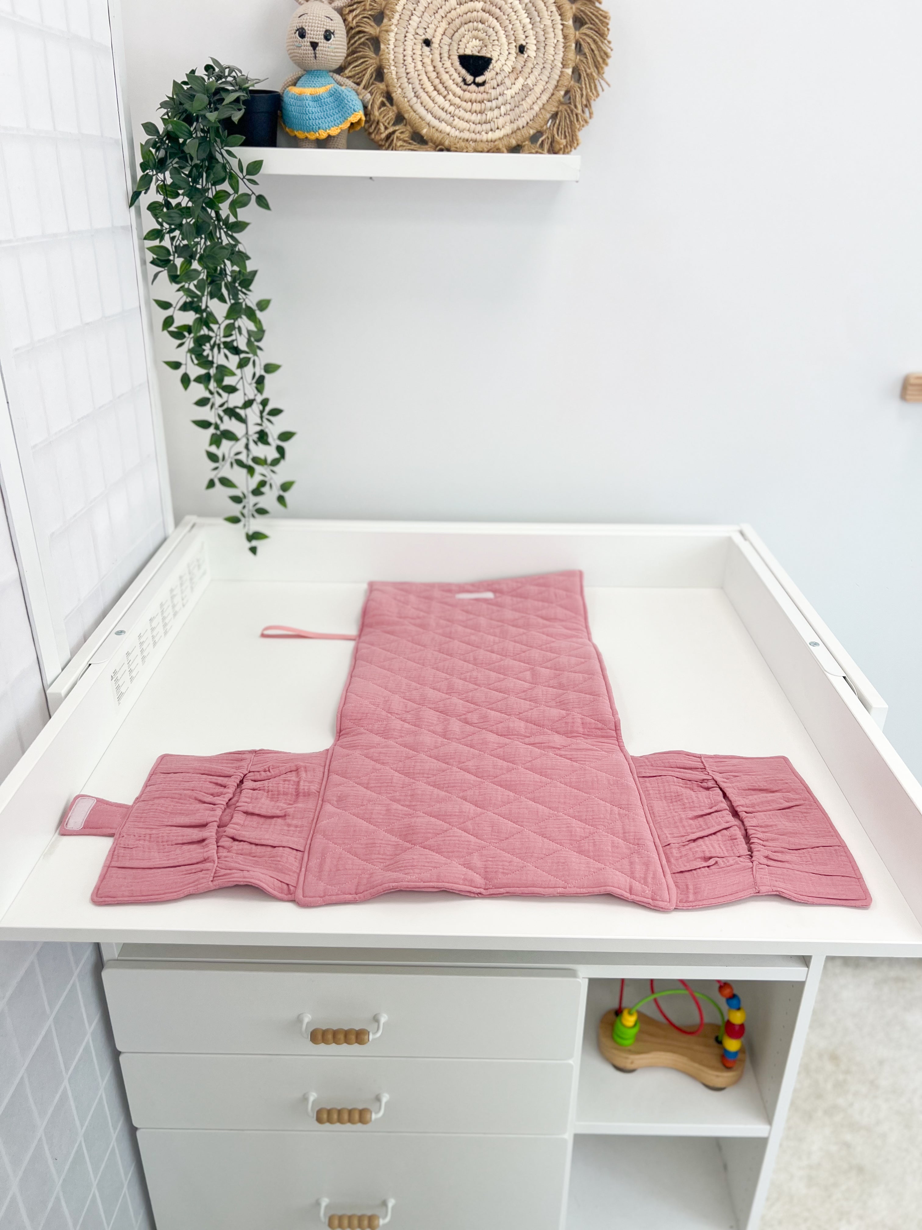 Travel changing pad - Pink