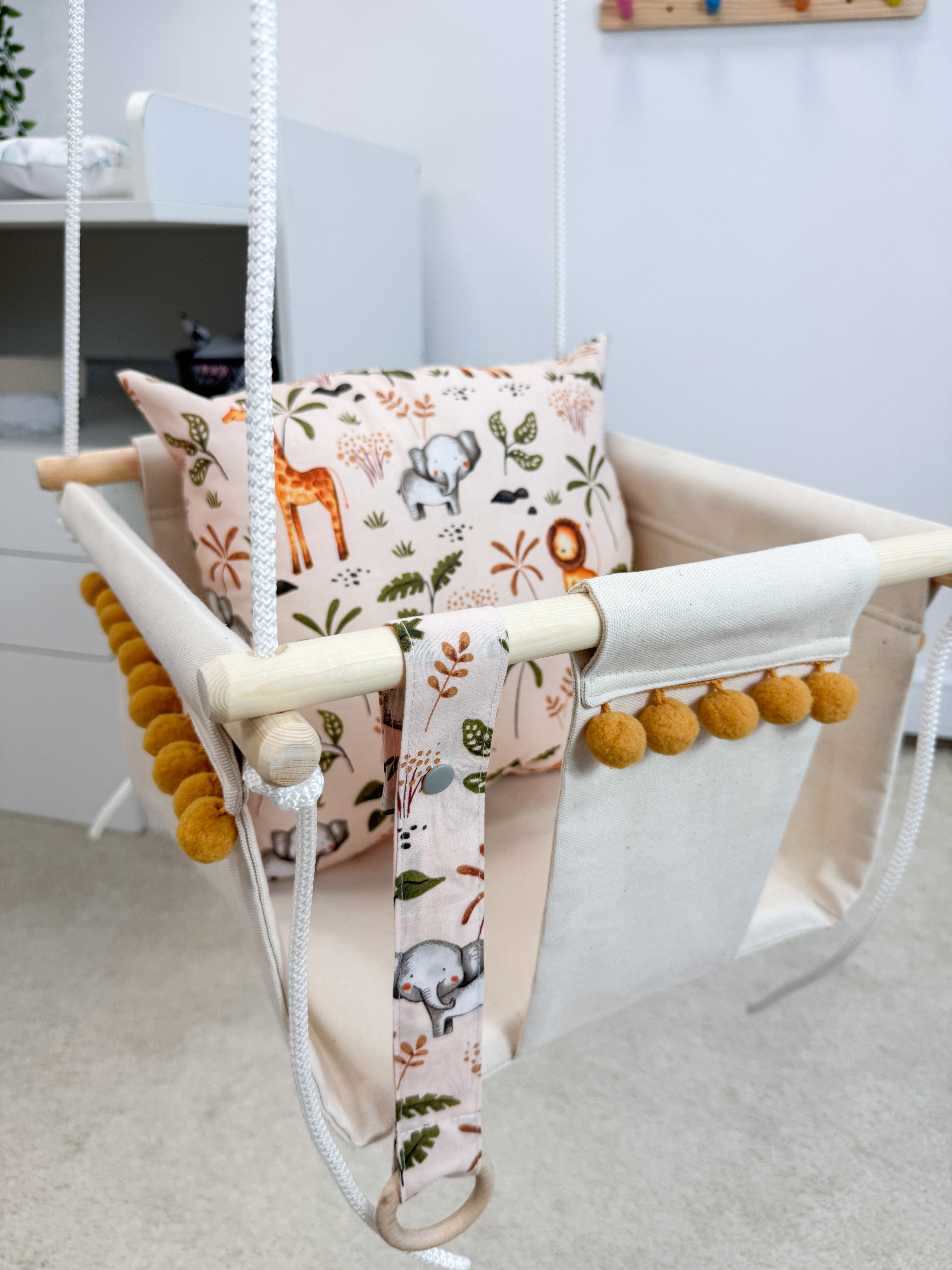 Klasiskās šūpoles "Žirafe"