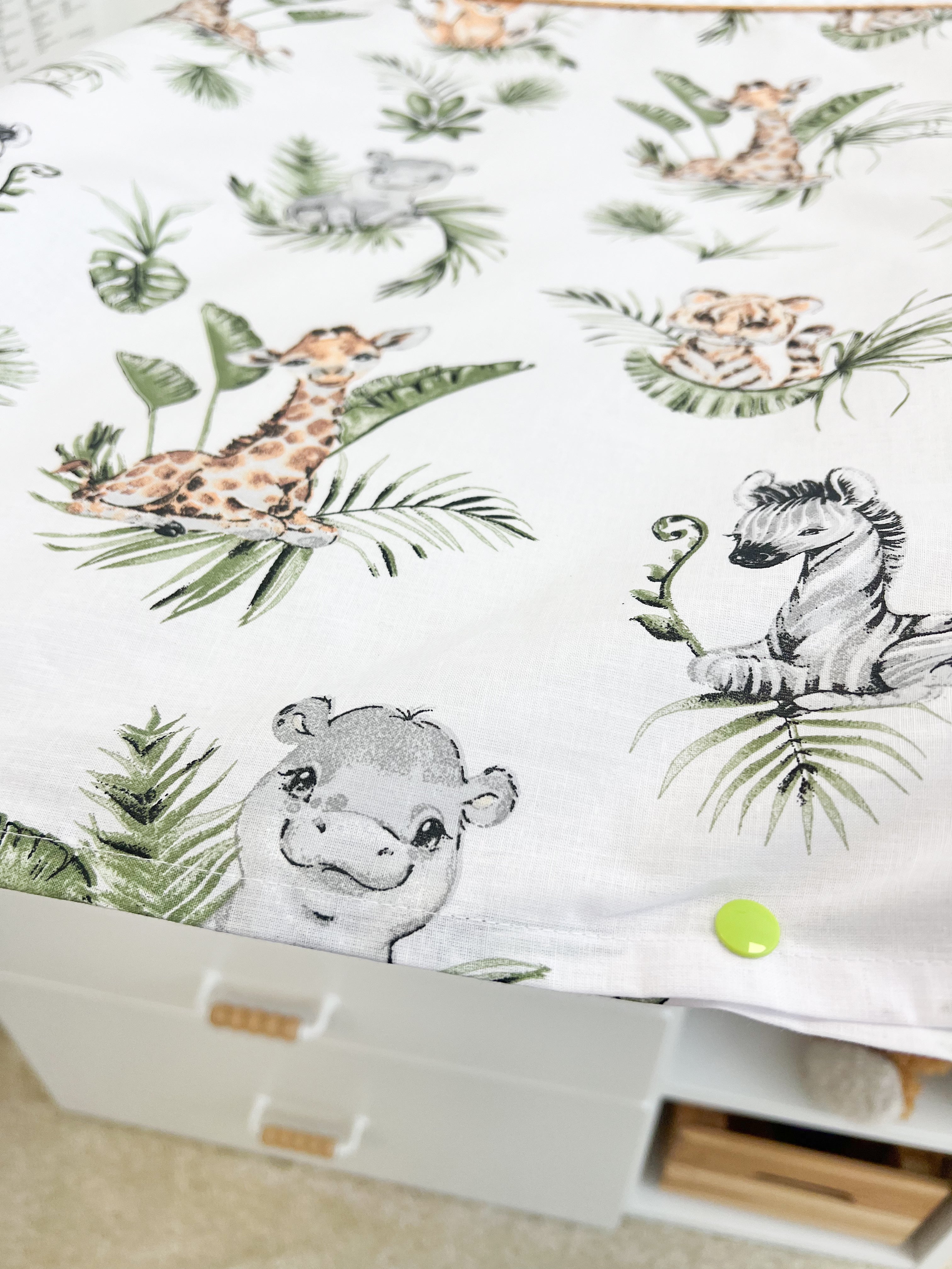 Changing pad cover - Safari