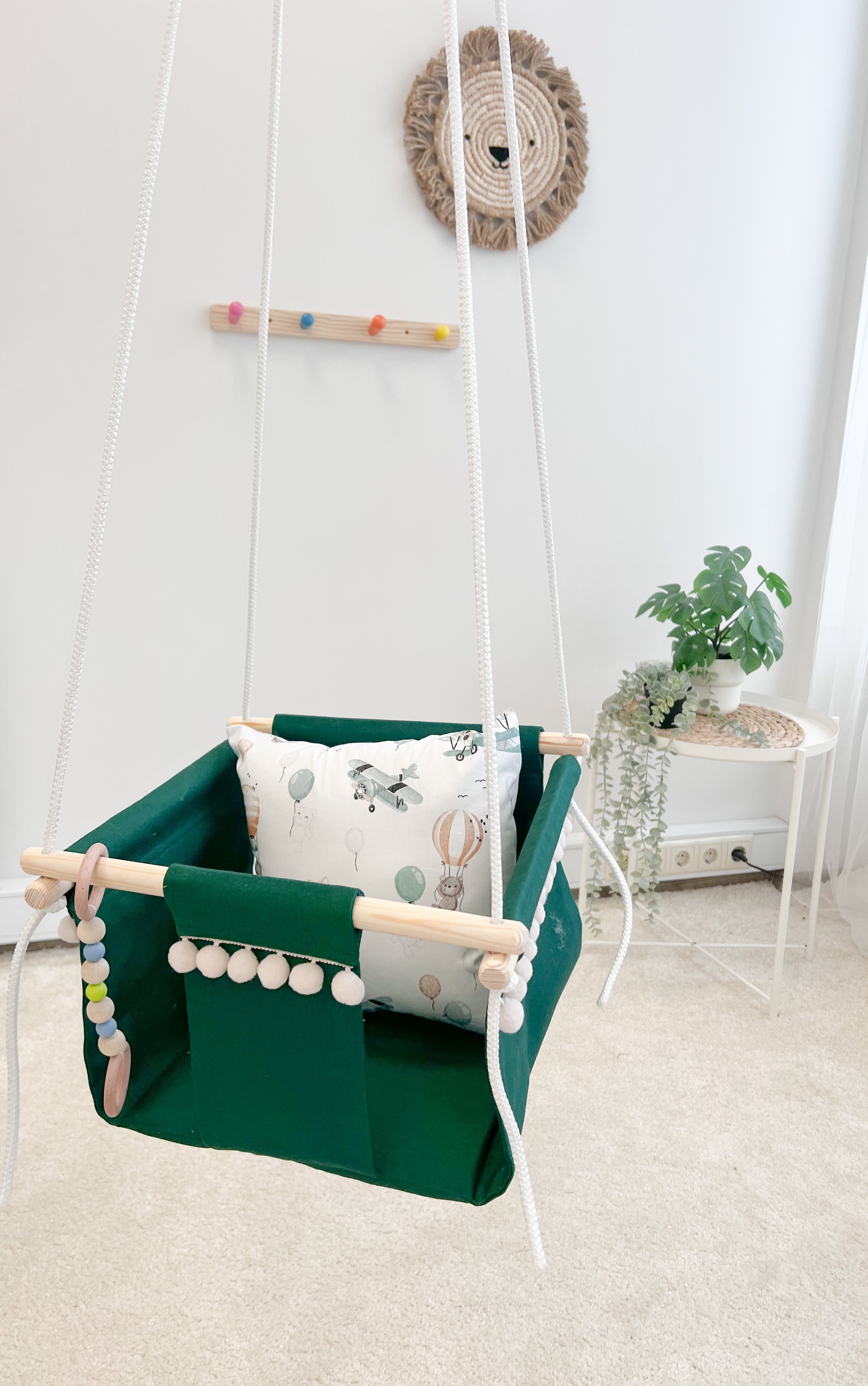 Dark green Swing "Plane"