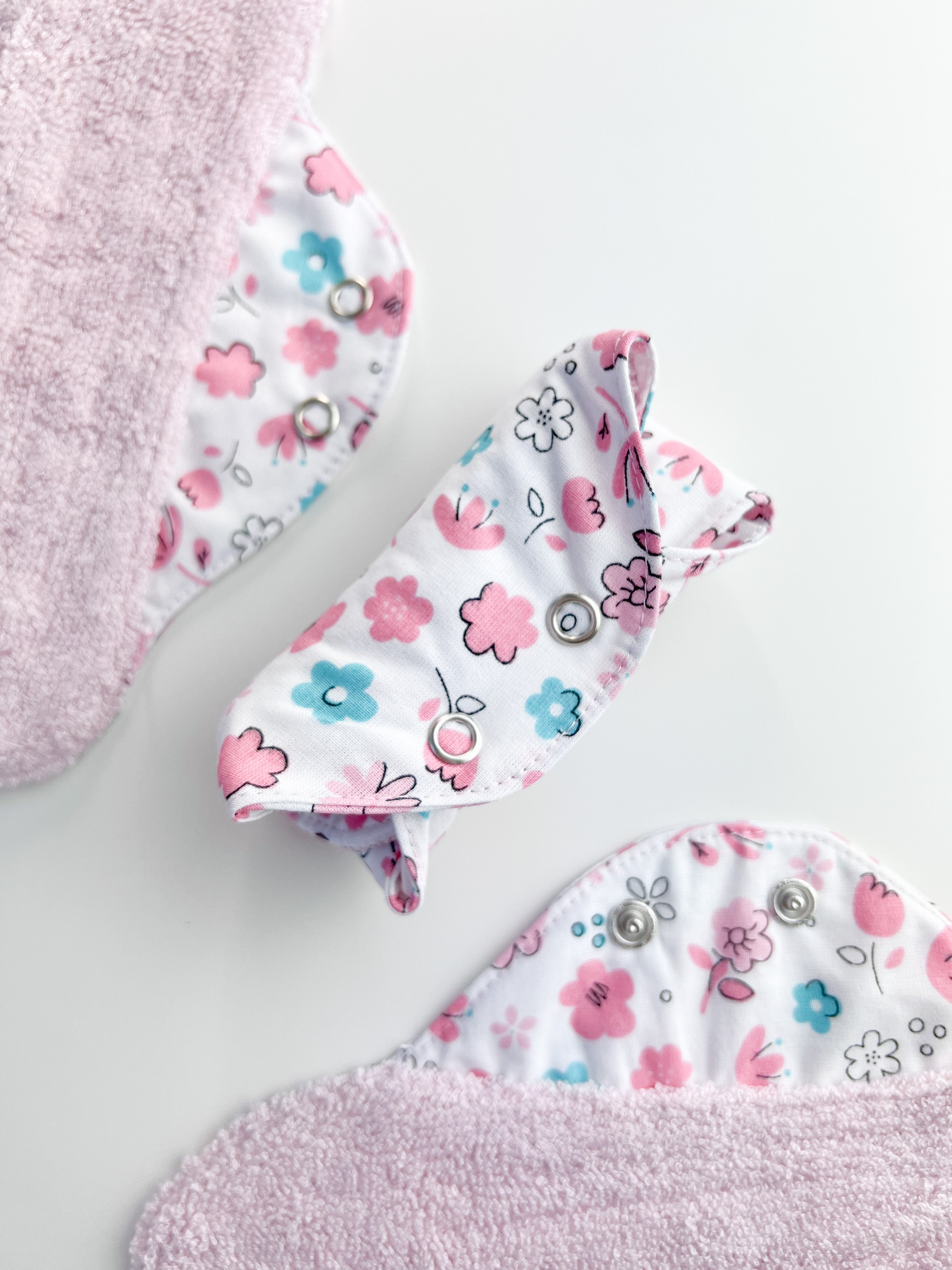 Menstrual cloth pads - Light pink