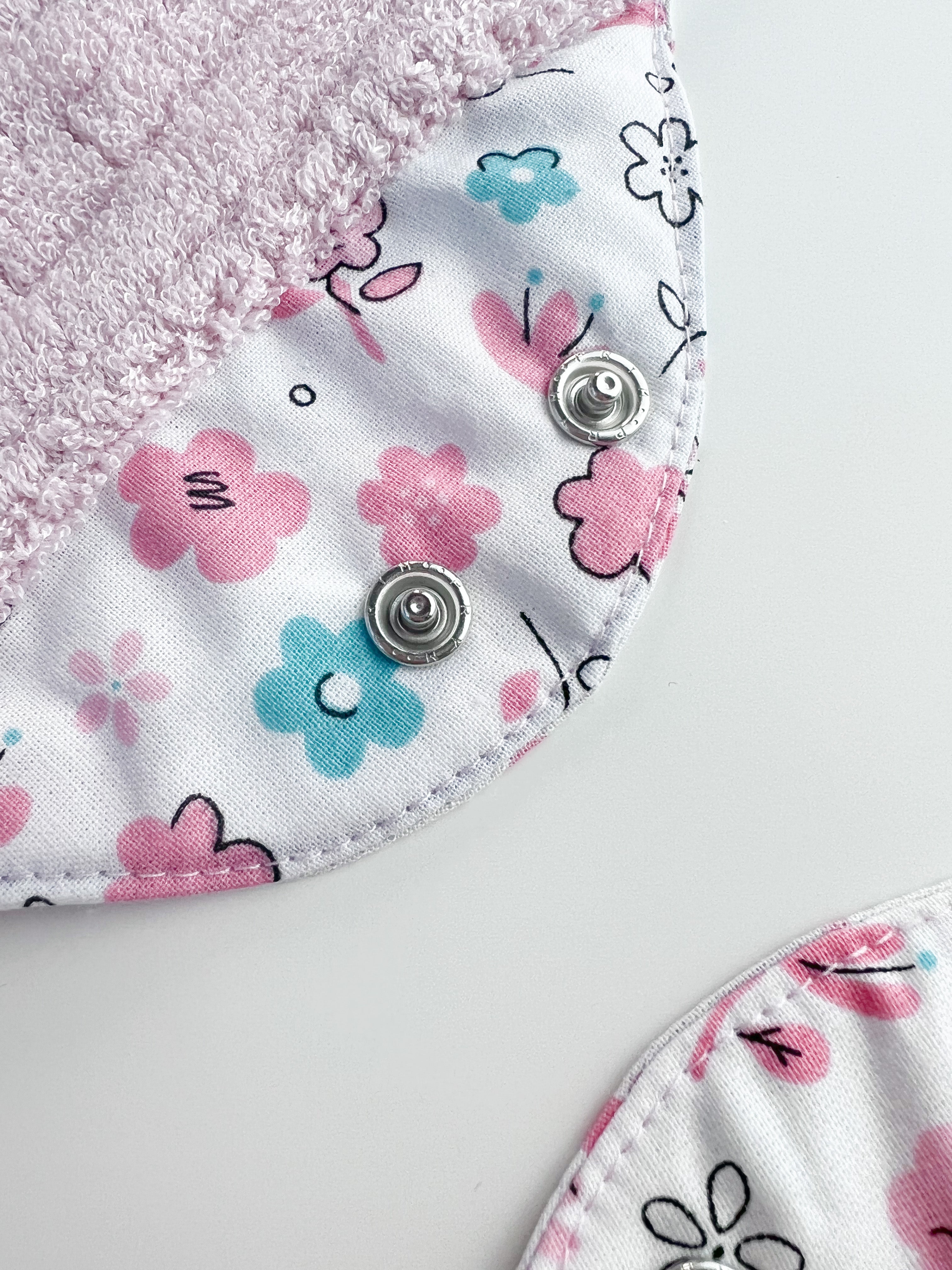 Menstrual cloth pads - Light pink