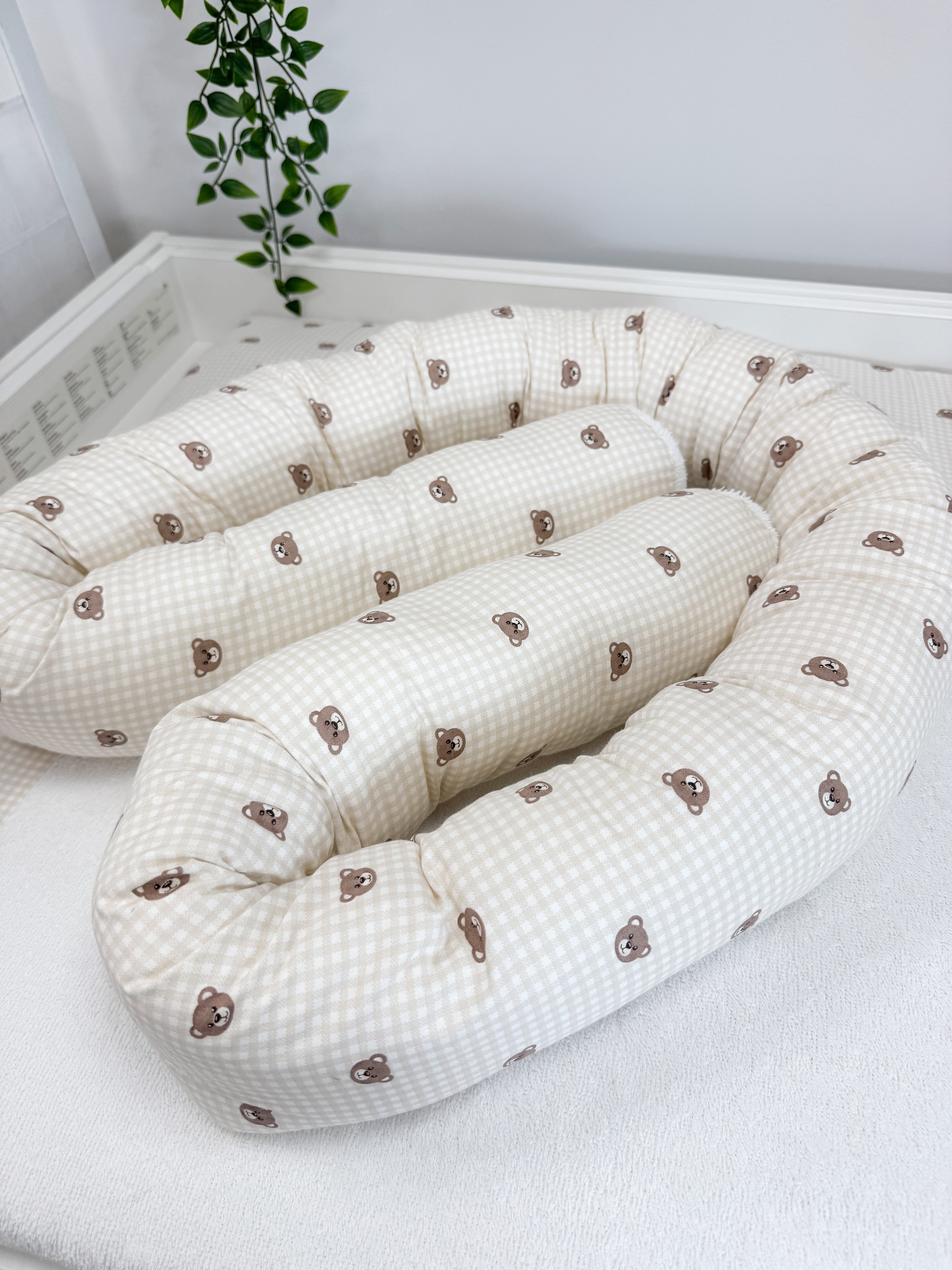 Cotton changing pad - Bears